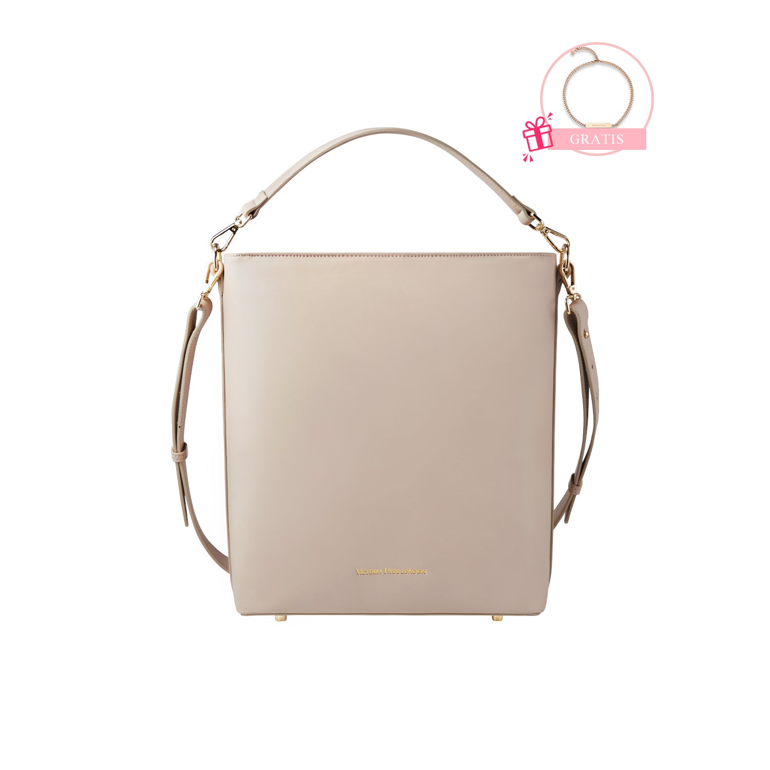 Business bag Kloey in Moon - White