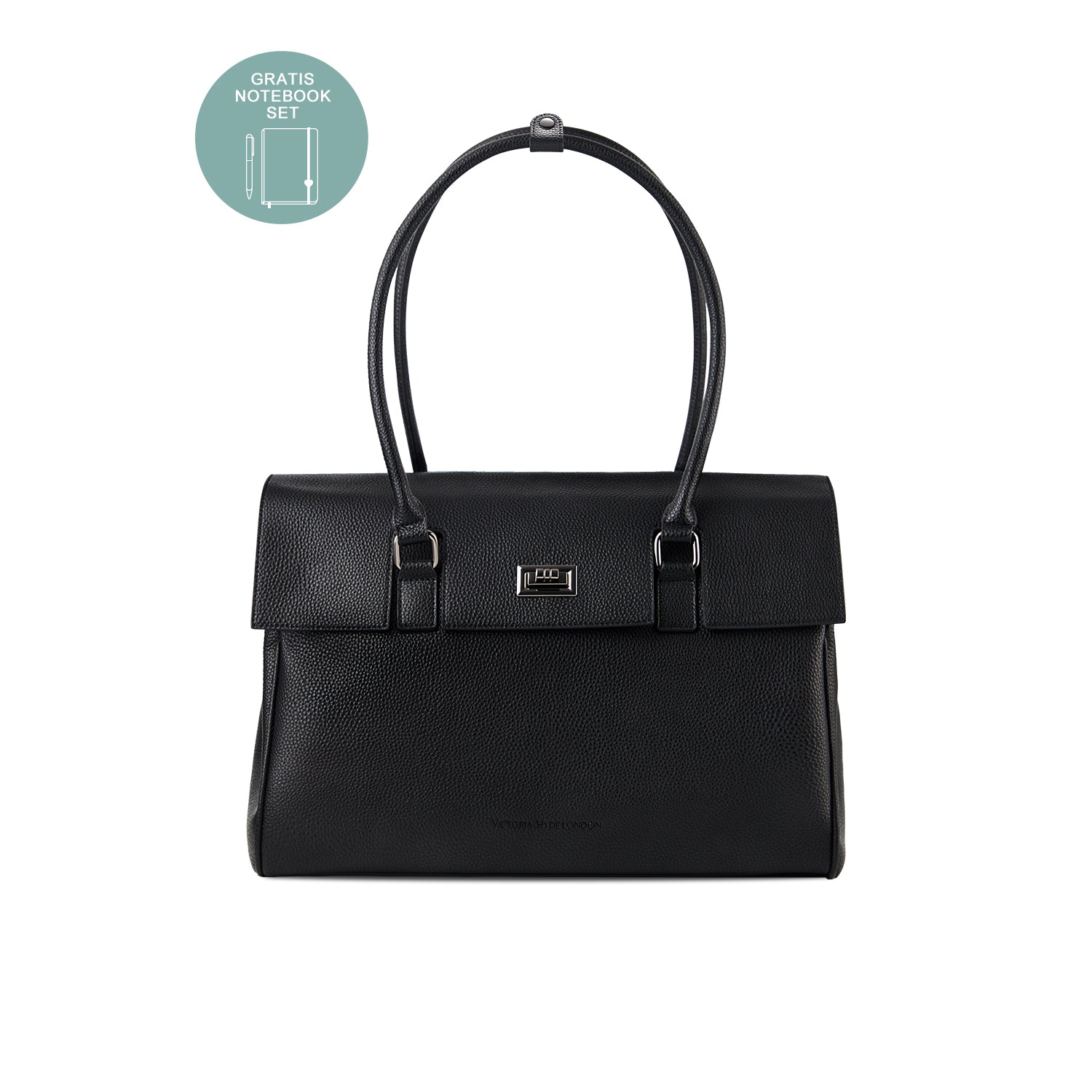 Business & notebook handbag Jolene large black