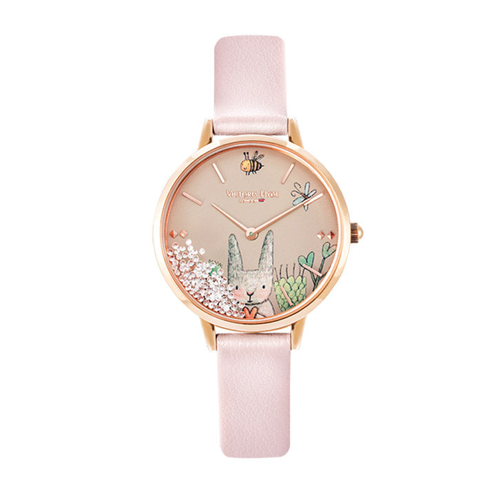 Watch Forest Fairytale Animal in Pink Rose Gold – Victoria Hyde London