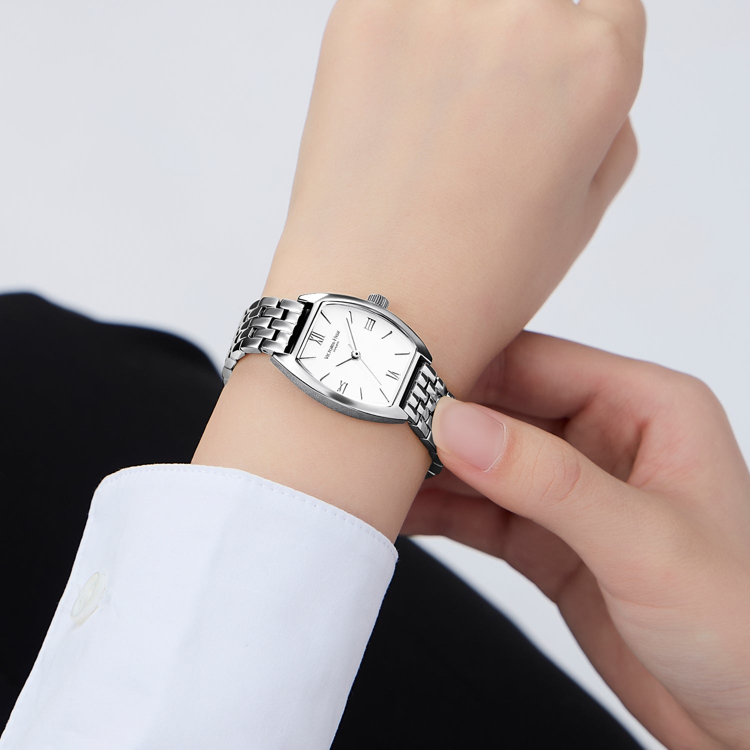 Watch BARREL - silver