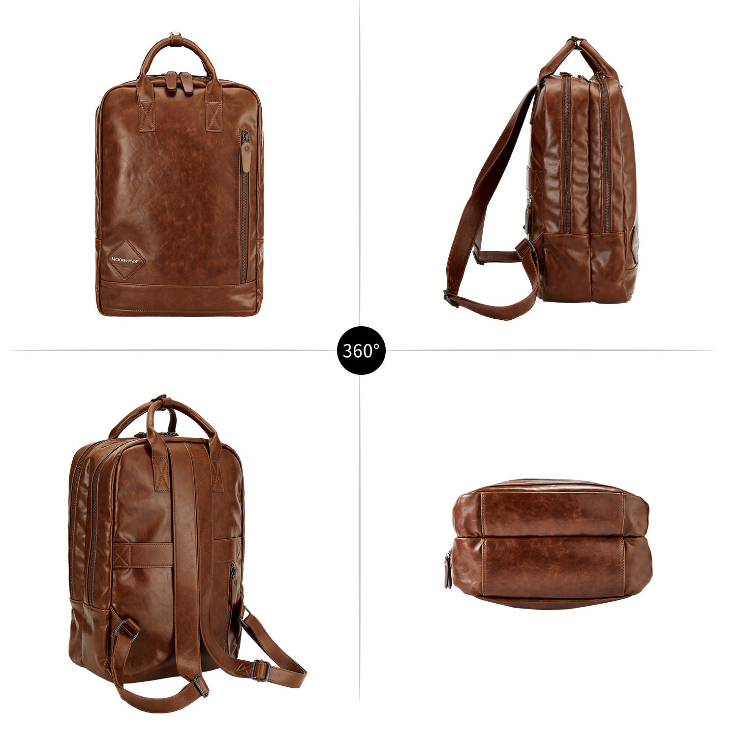Backpack Cowboy in Brown