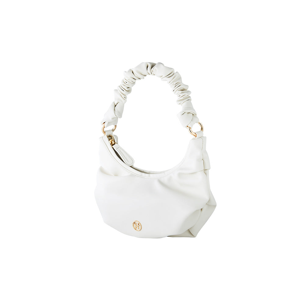 Victoria Hyde, VH60099, Cloud, Milch Weiß, Handtasche, Damentasche, Gold Details, Seitenansicht