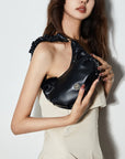 Victoria Hyde, VH60102, Cloud, Schwarz, Handtasche, Damentasche, Gold Details, Modelbild-3