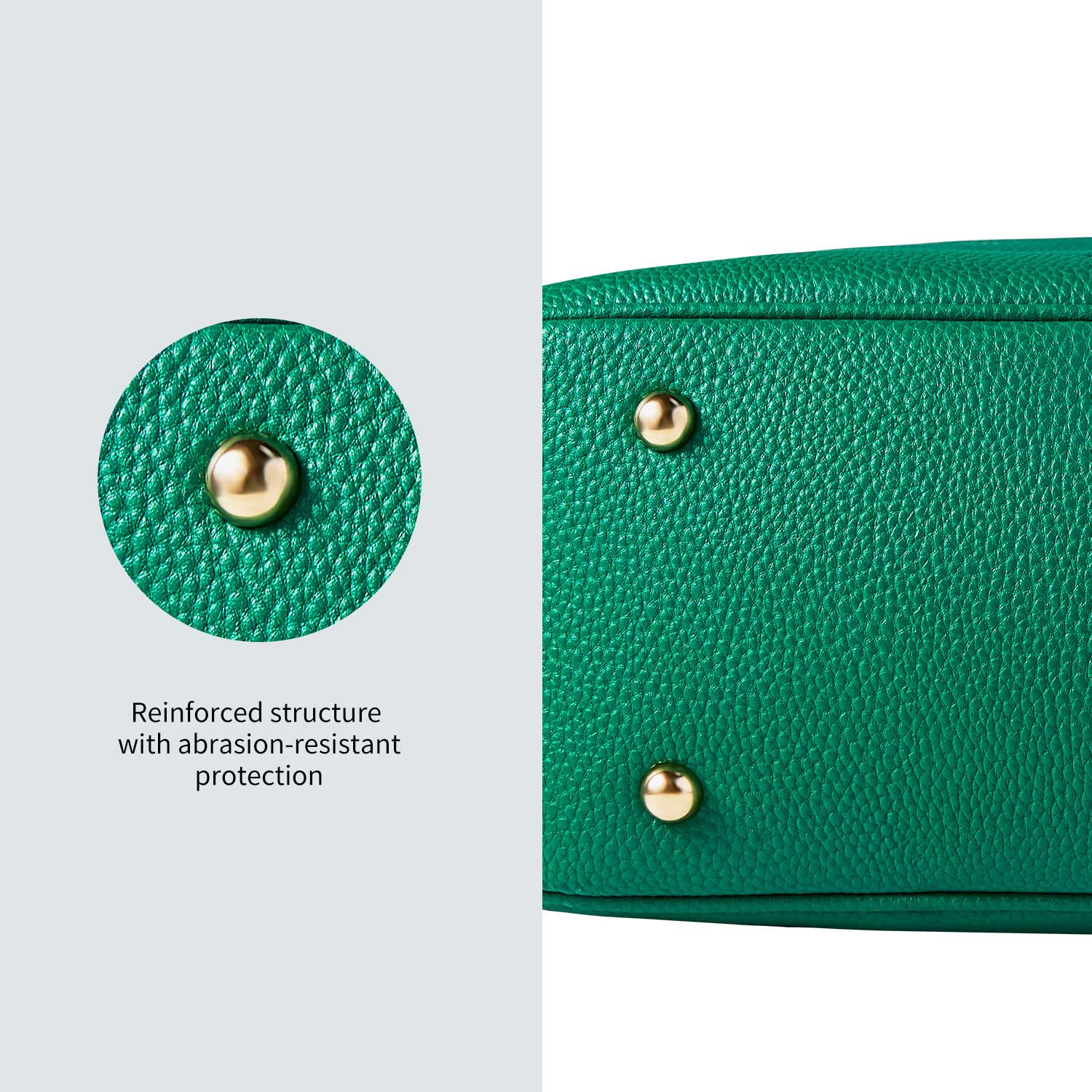 Business & notebook handbag Margaret large green