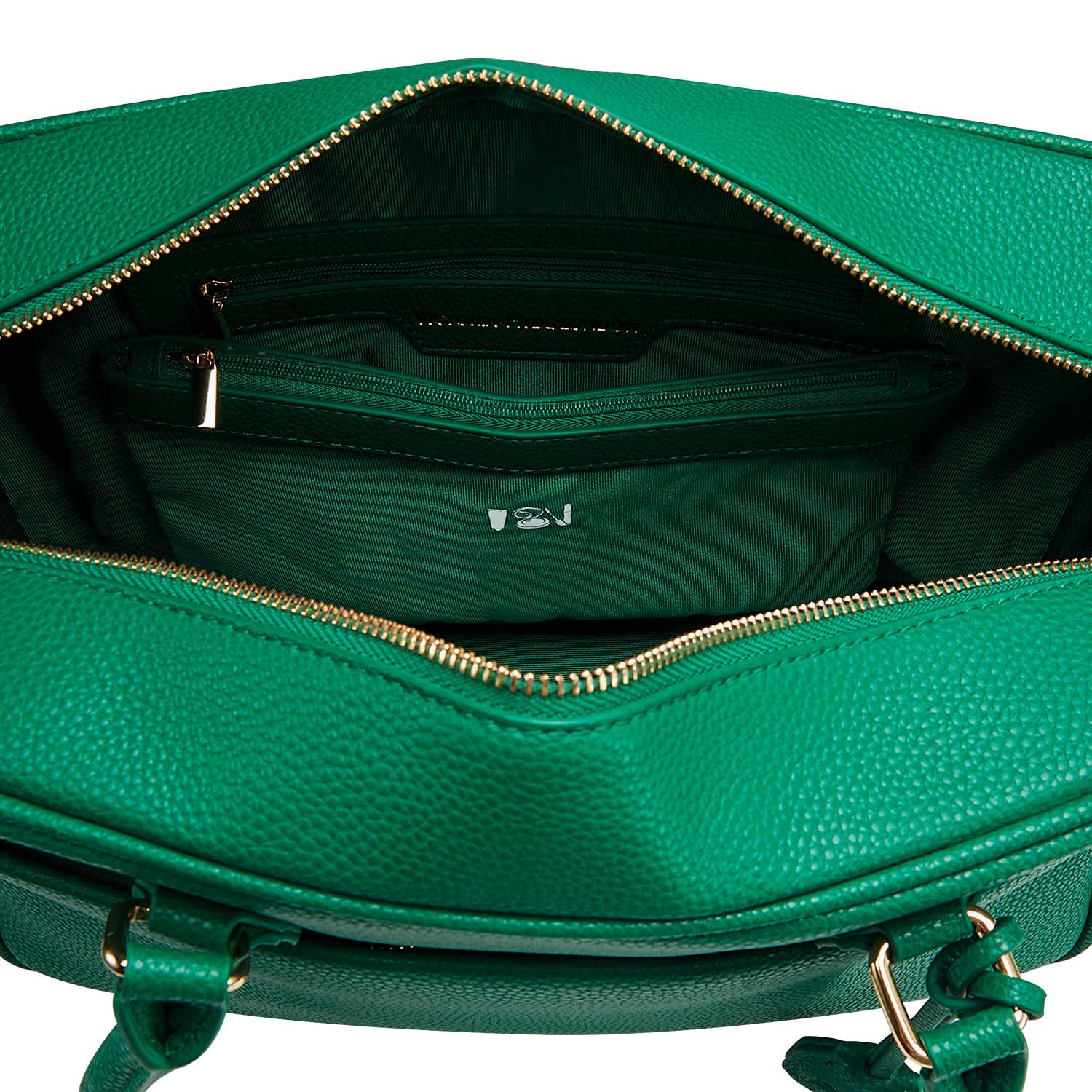 Business & notebook handbag Margaret large green