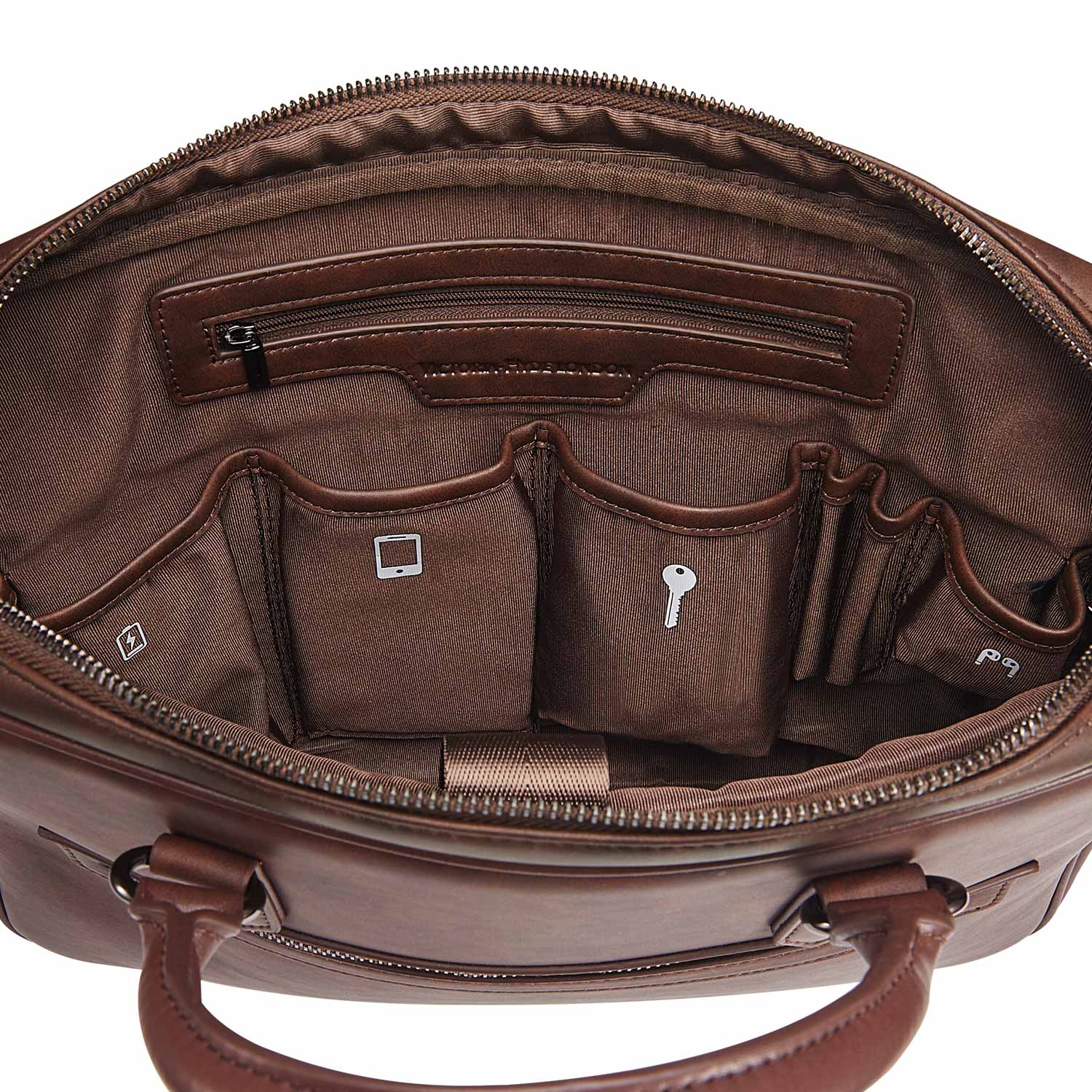 Business Bag Daniel in Dark Brown
