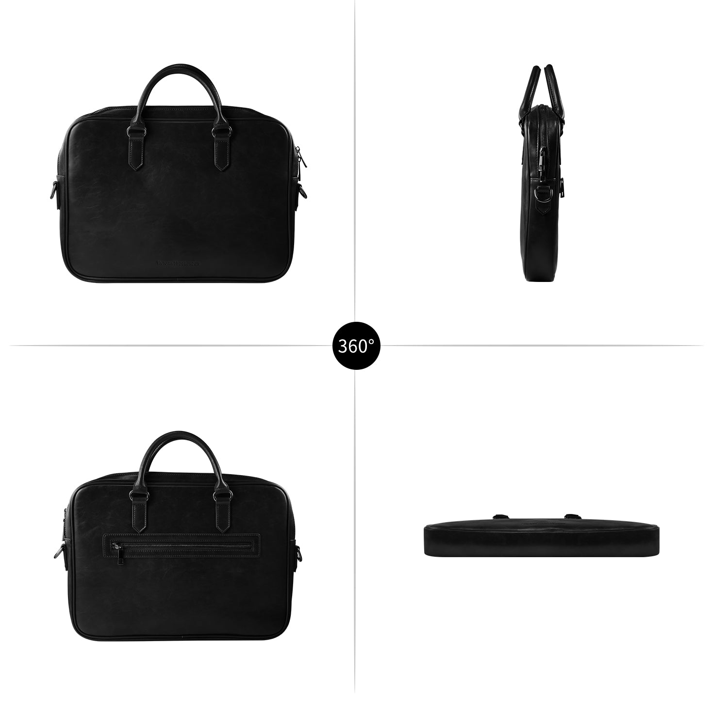 Business Bag Daniel in Black – Victoria Hyde London