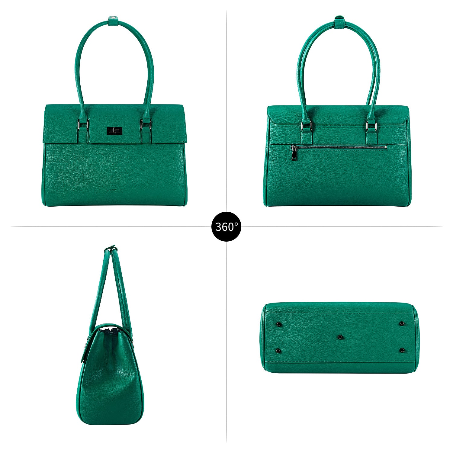 Business & Laptop Handtasche Jolene groß grün