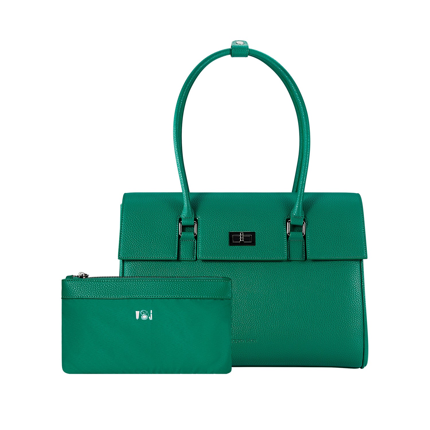 Business & Laptop Handtasche Jolene groß grün