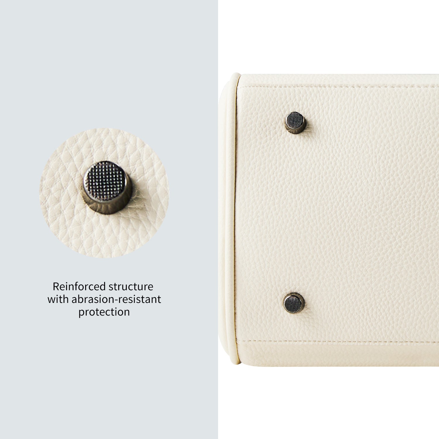Business & notebook handbag Jolene small white