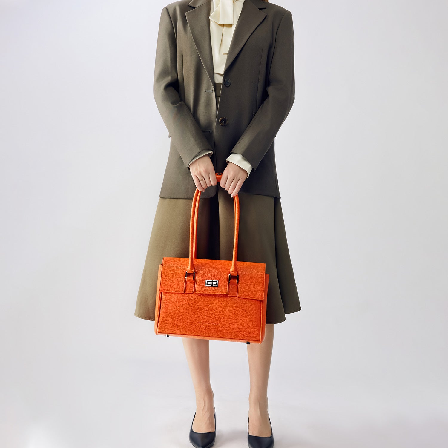 Business & Laptop Handtasche Jolene klein orange