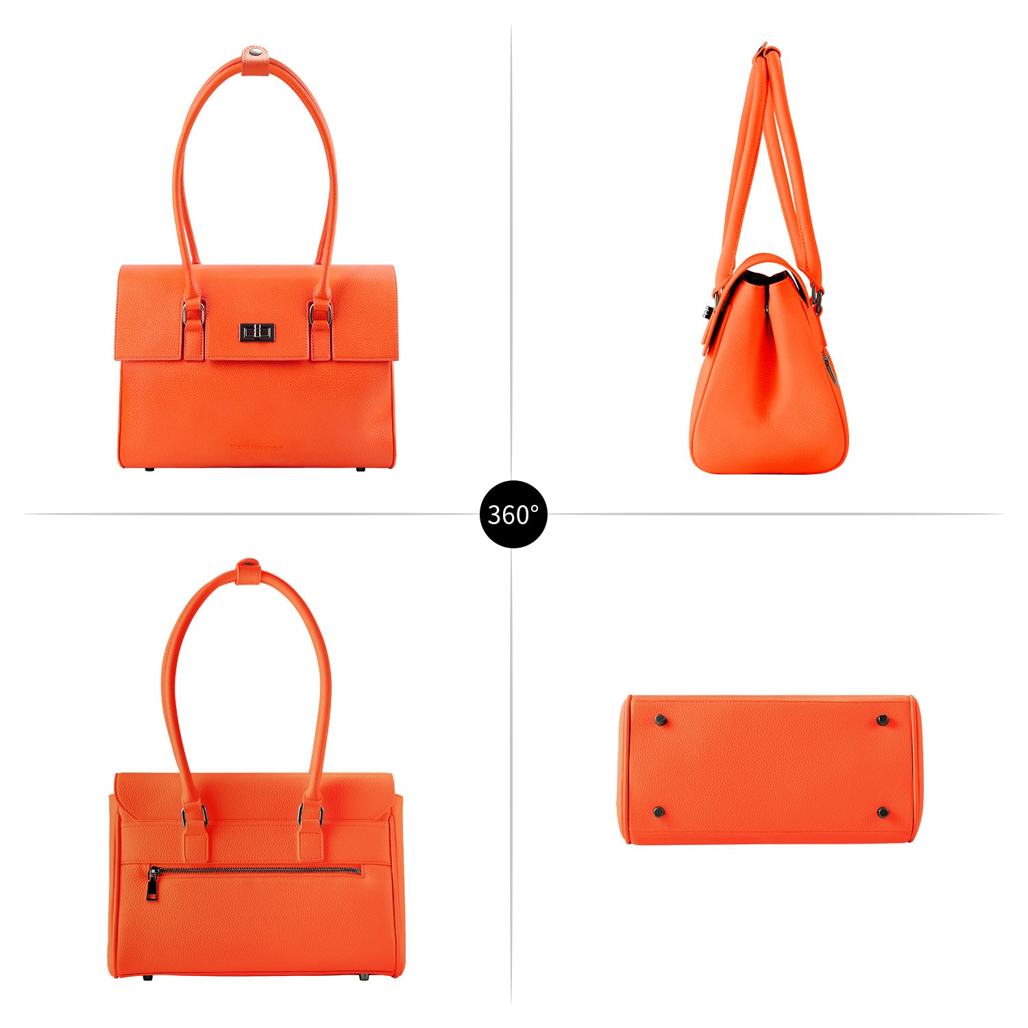 Business & Laptop Handtasche Jolene klein orange