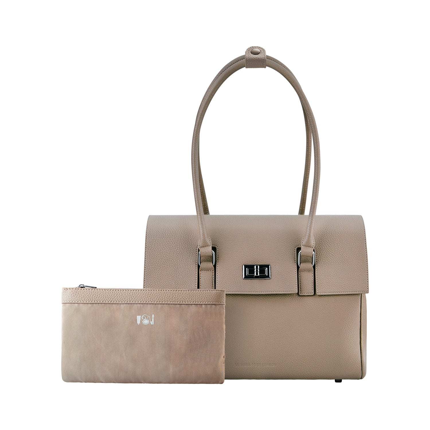 Business & Laptop Handtasche Jolene klein beige