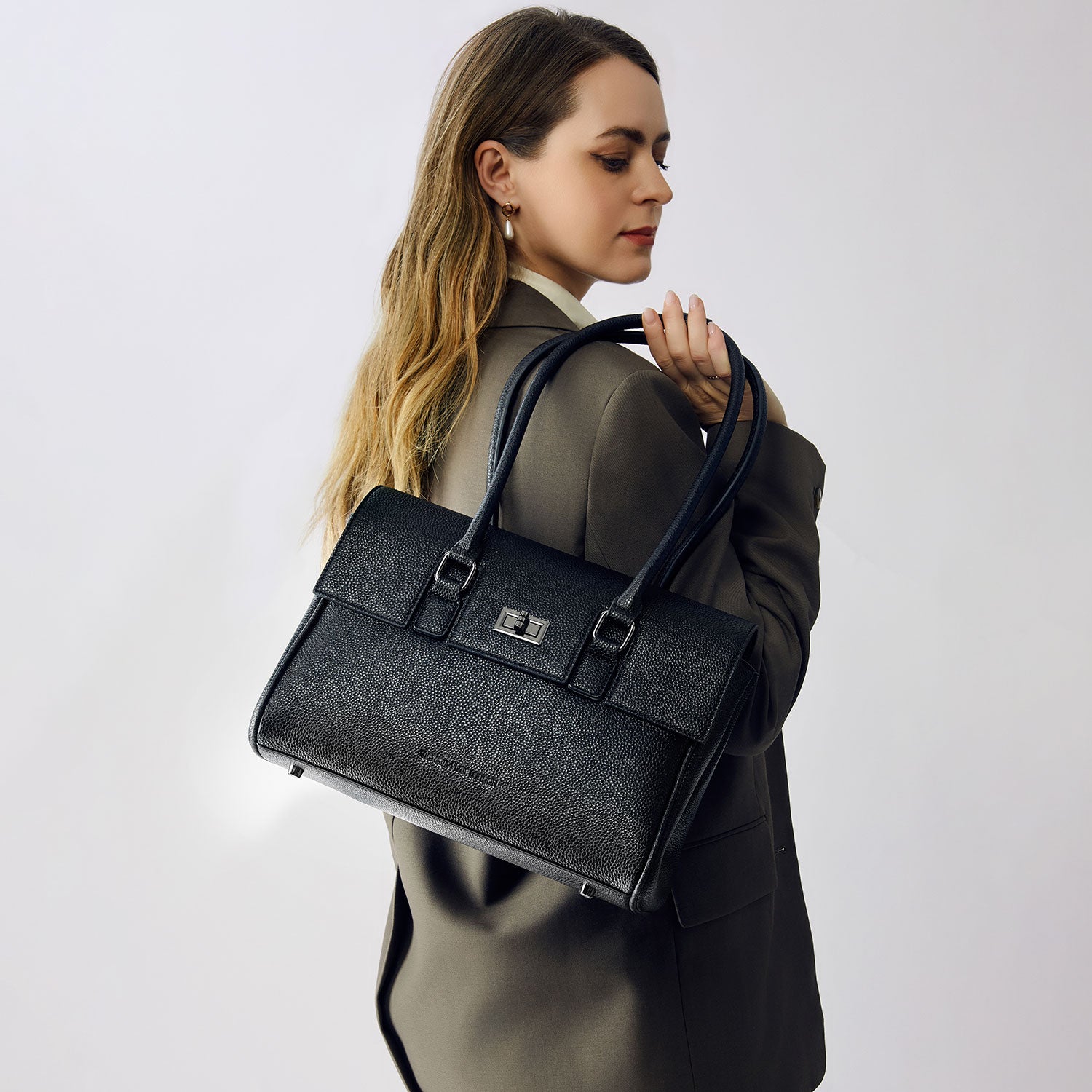 Business & Laptop Handtasche Jolene klein schwarz