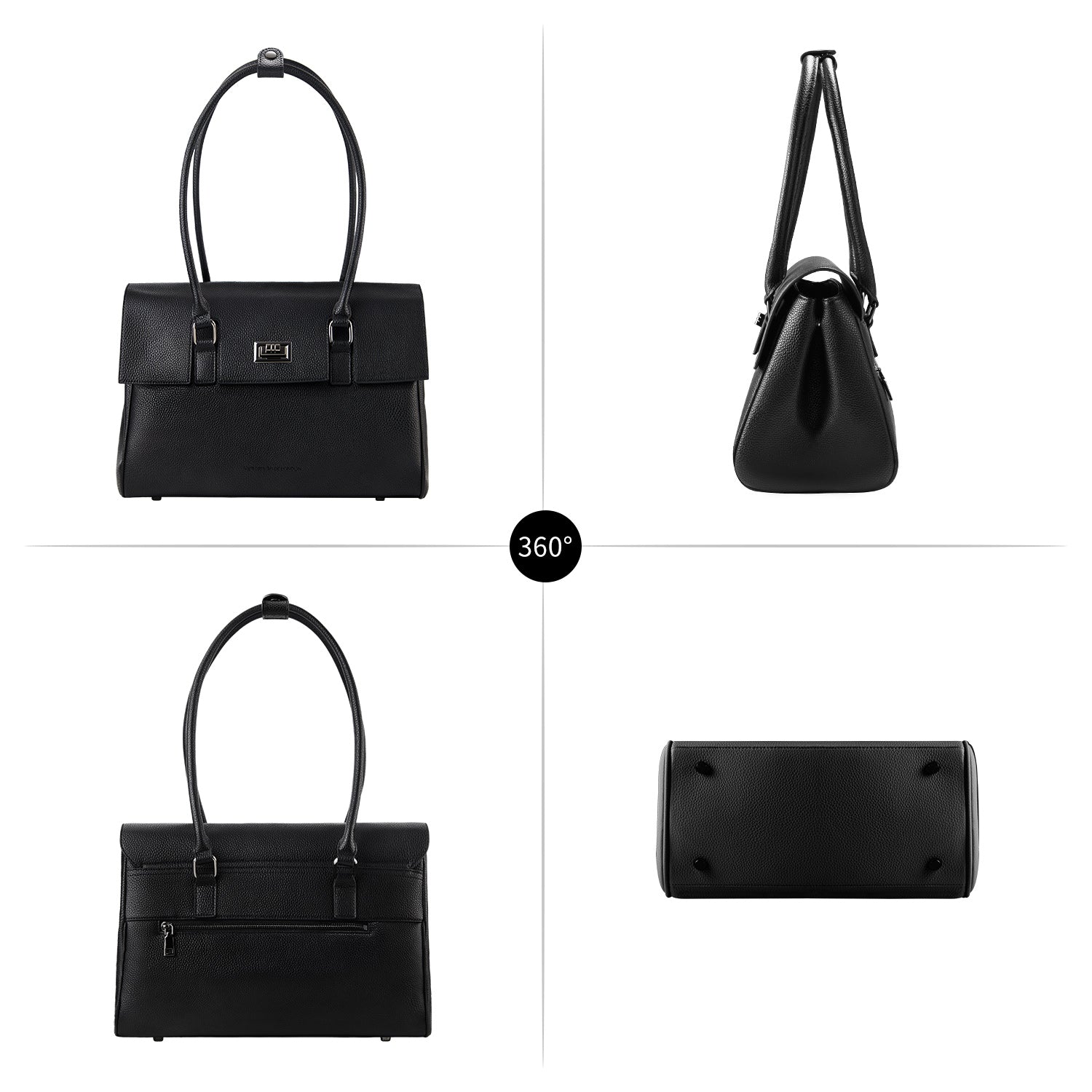Business & Laptop Handtasche Jolene klein schwarz