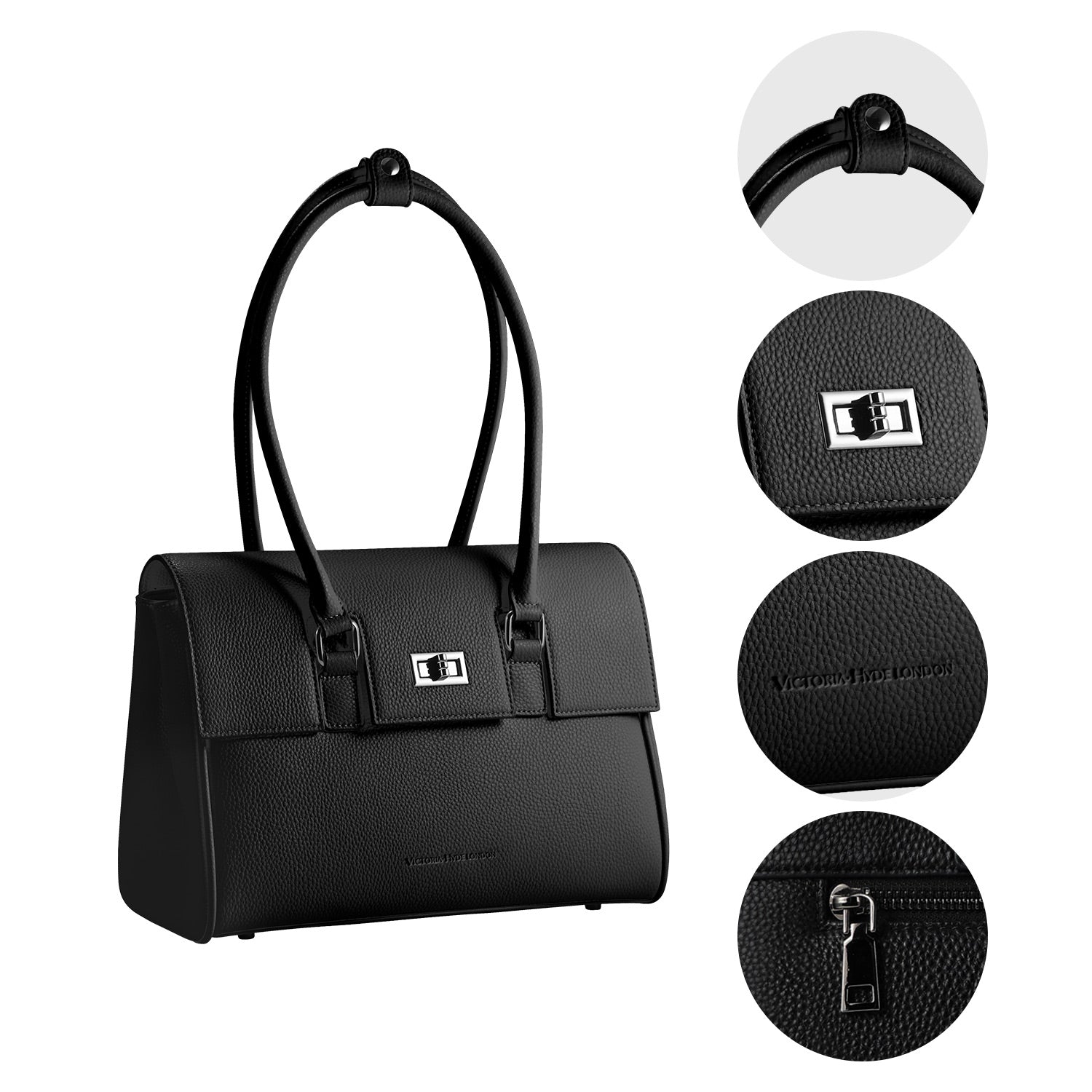 Business & Laptop Handtasche Jolene klein schwarz