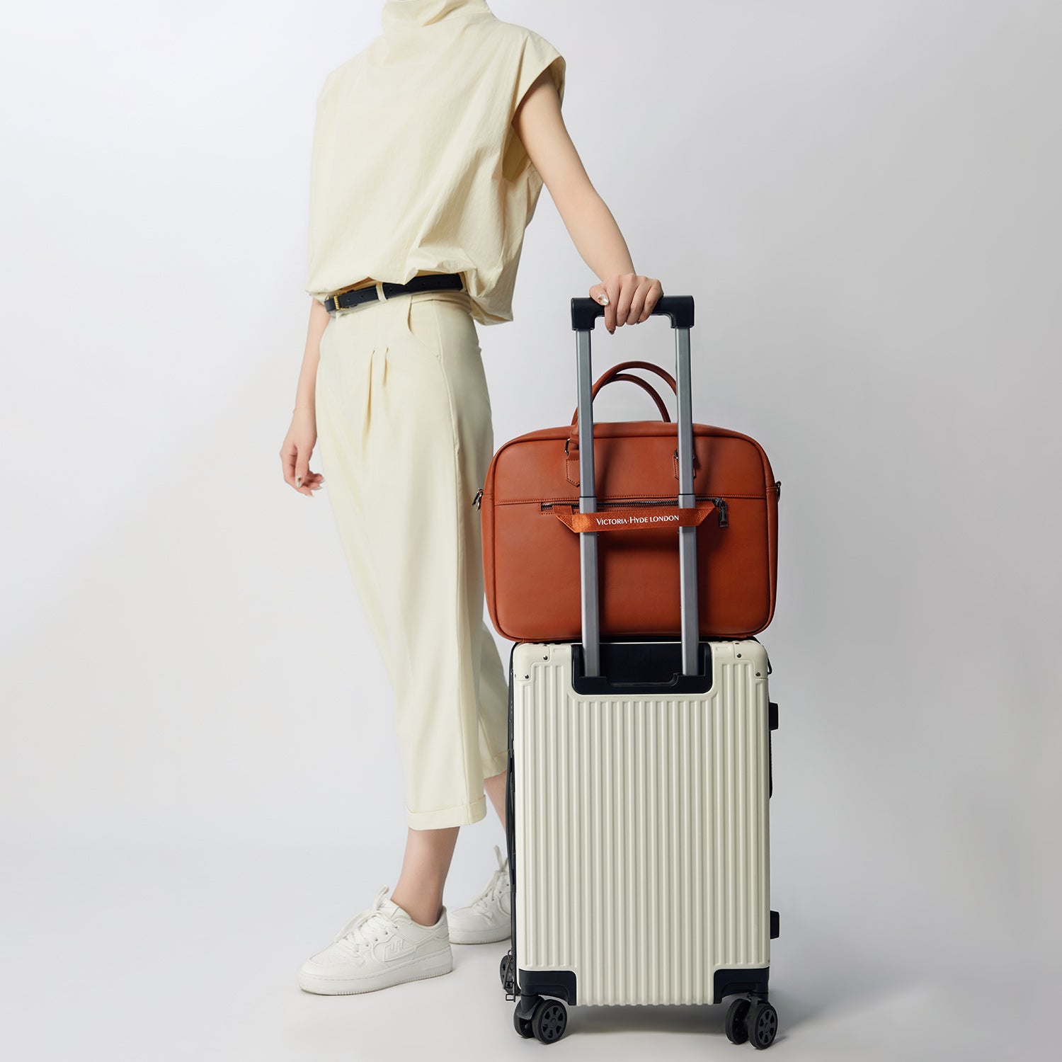 Business-New Work Unisex Tragetasche/Umhängetasche Braun