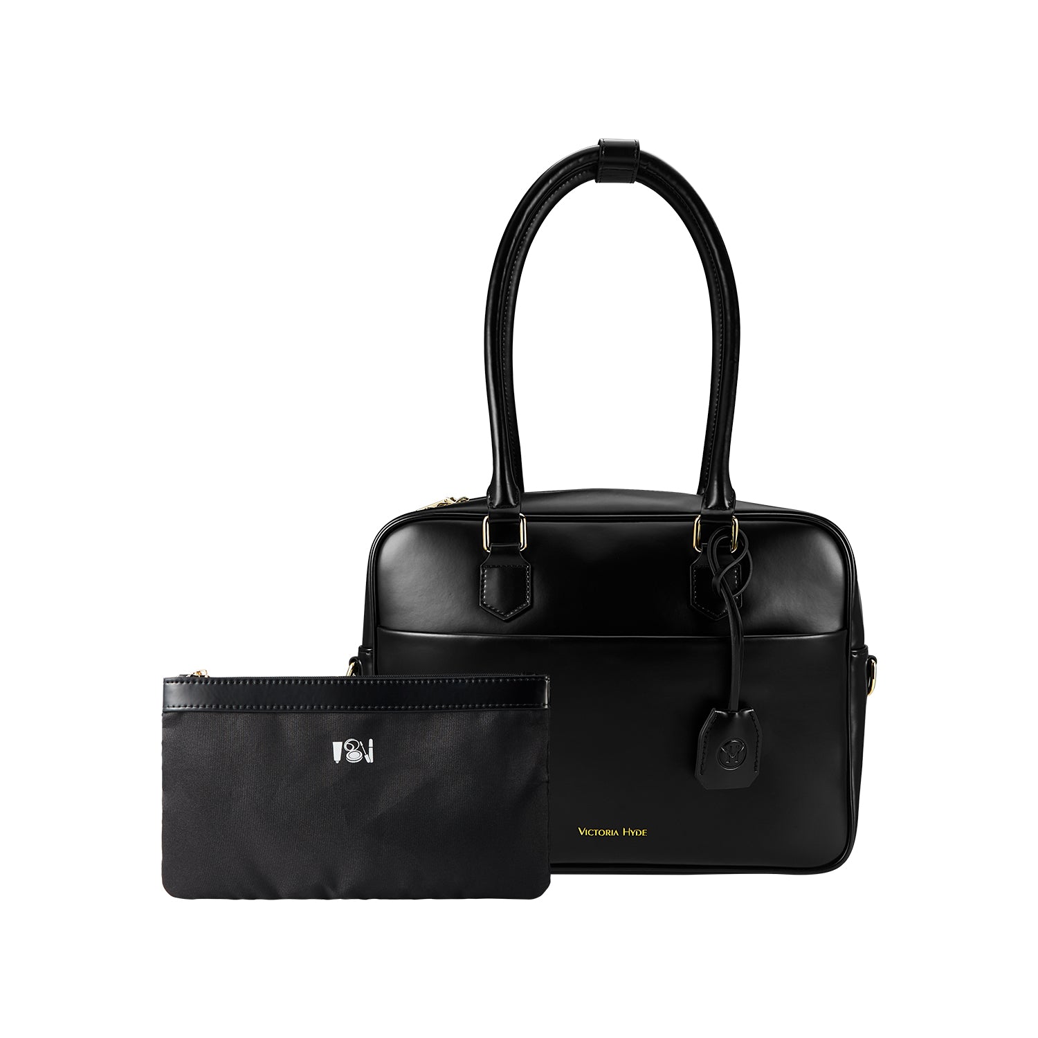 Business & notebook handbag Margaret small black