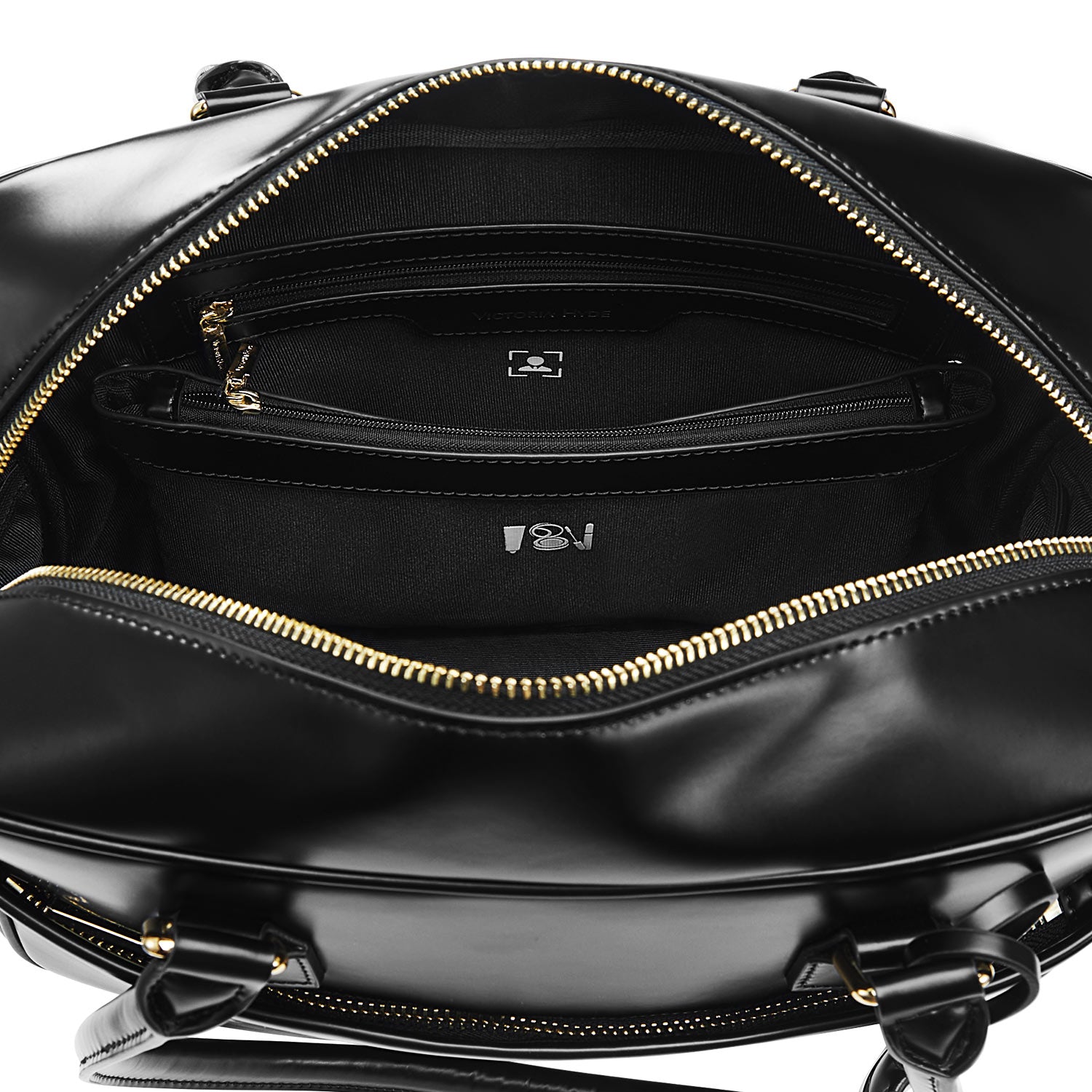 Business & notebook handbag Margaret small black