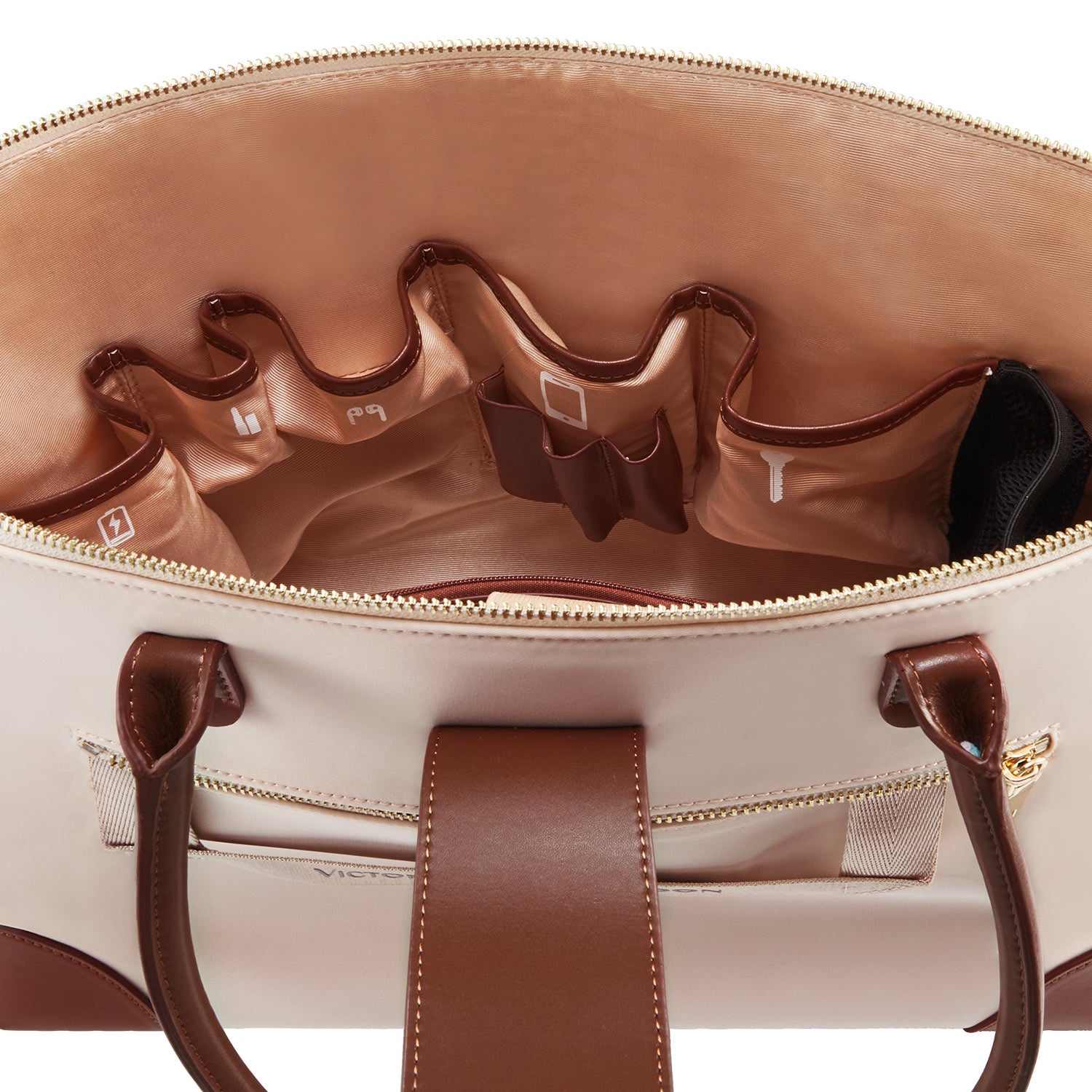 Handtasche Eva in Helle Aprikose