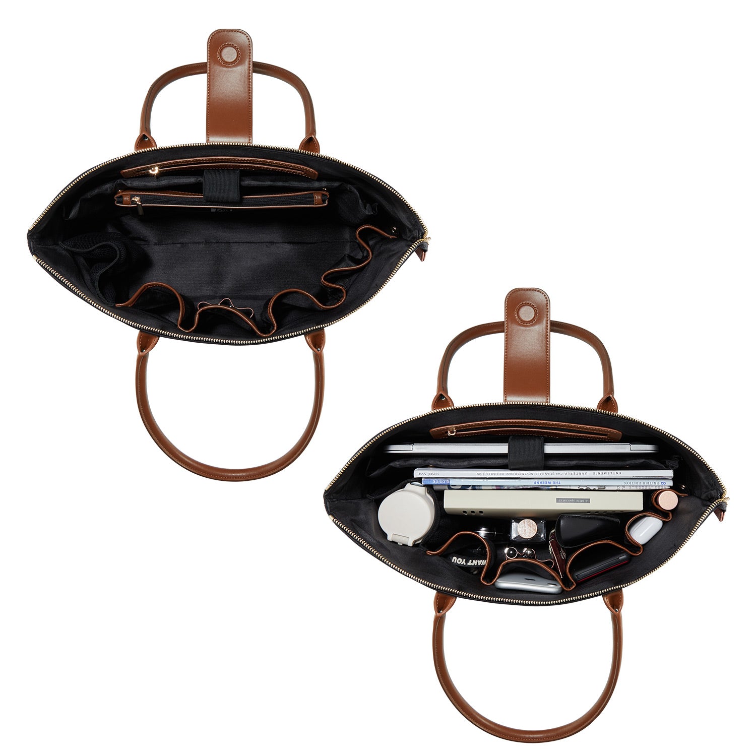 Handtasche Eva in Schwarz