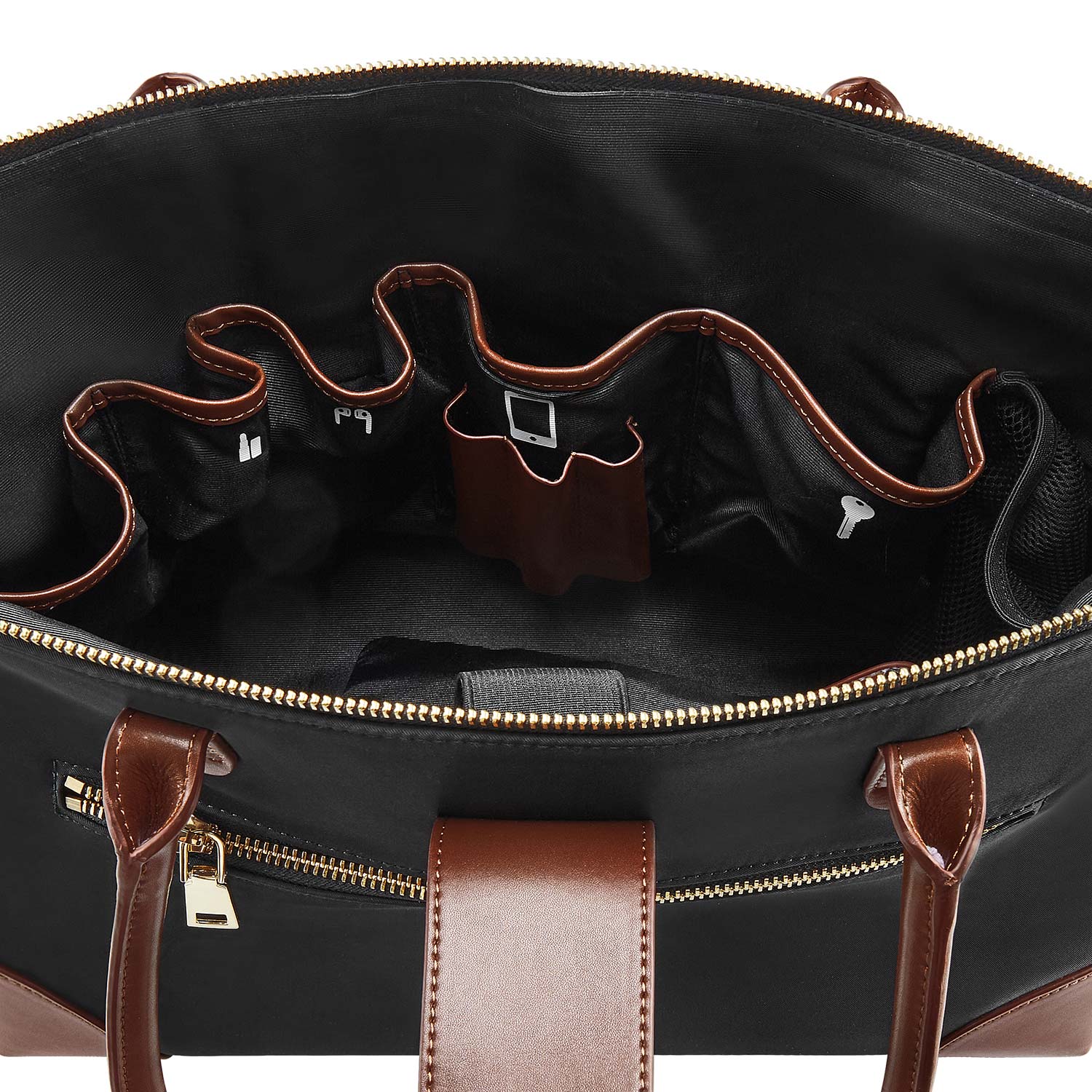 Handtasche Eva in Schwarz