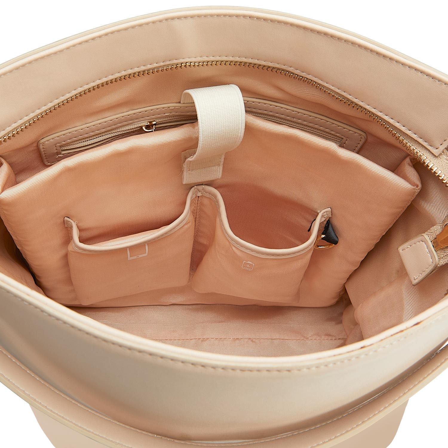 Business & notebook handbag Kloey moon-white