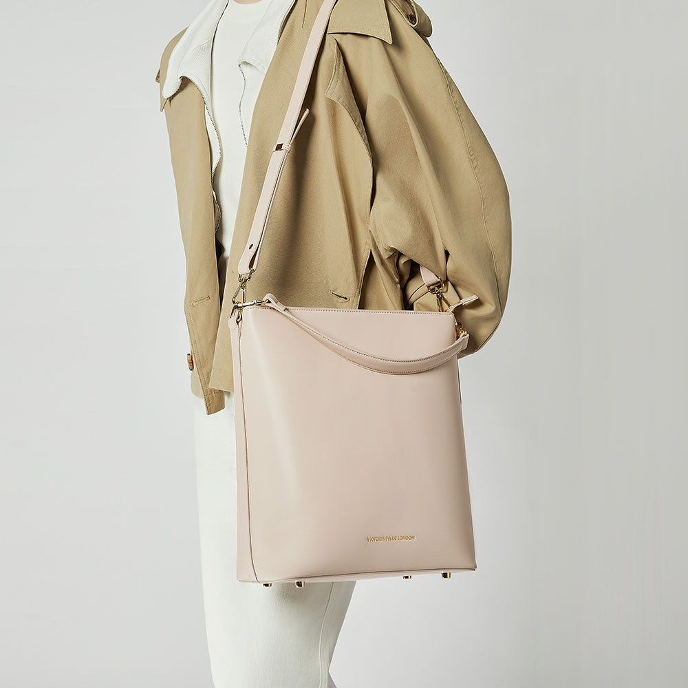Business & notebook handbag Kloey moon-white