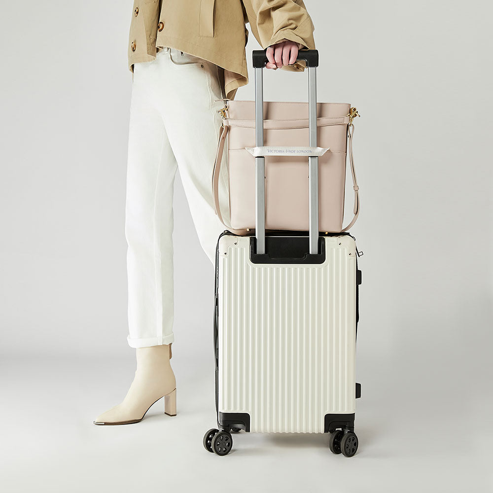 Business & notebook handbag Kloey moon-white