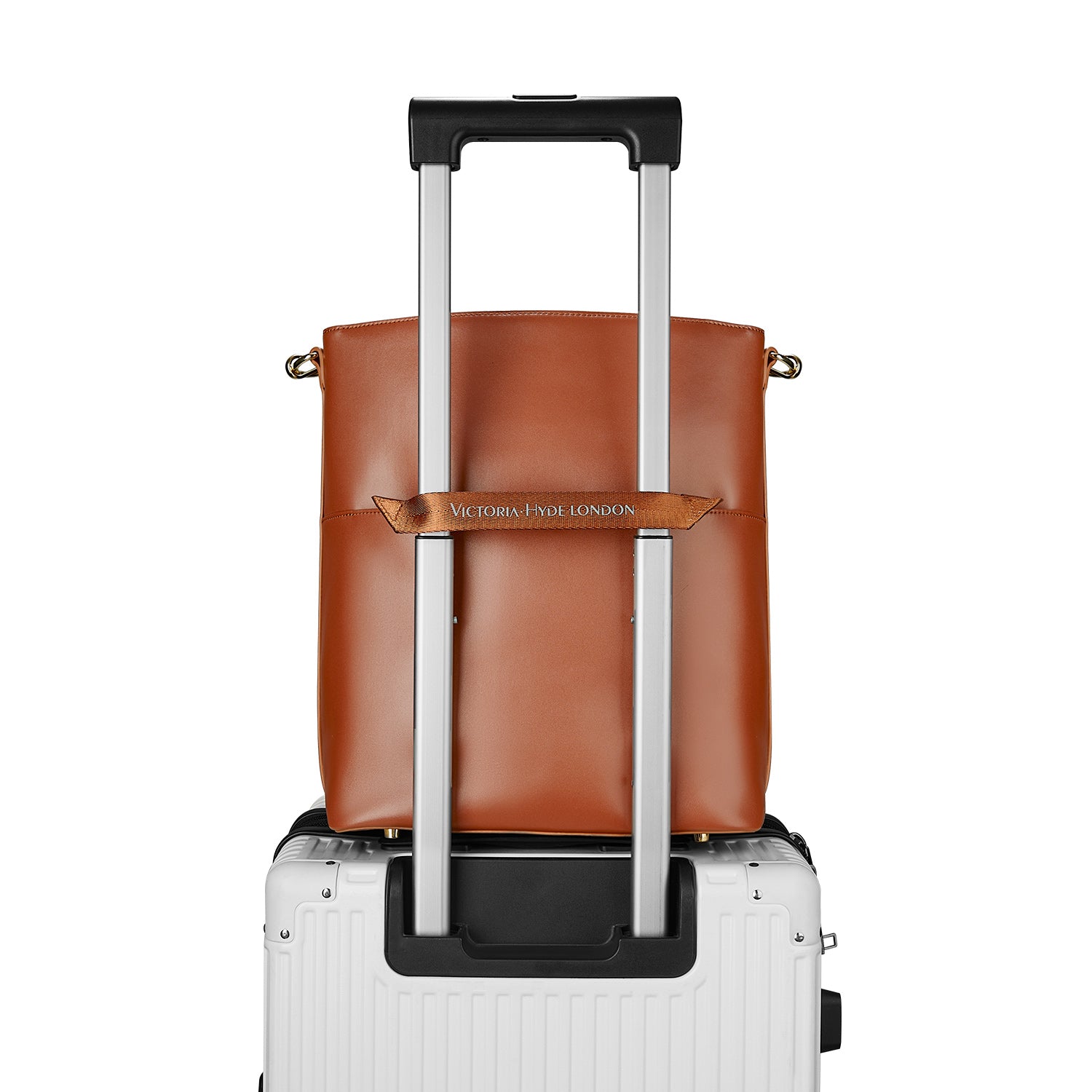 Business bag Kloey in reddish brown