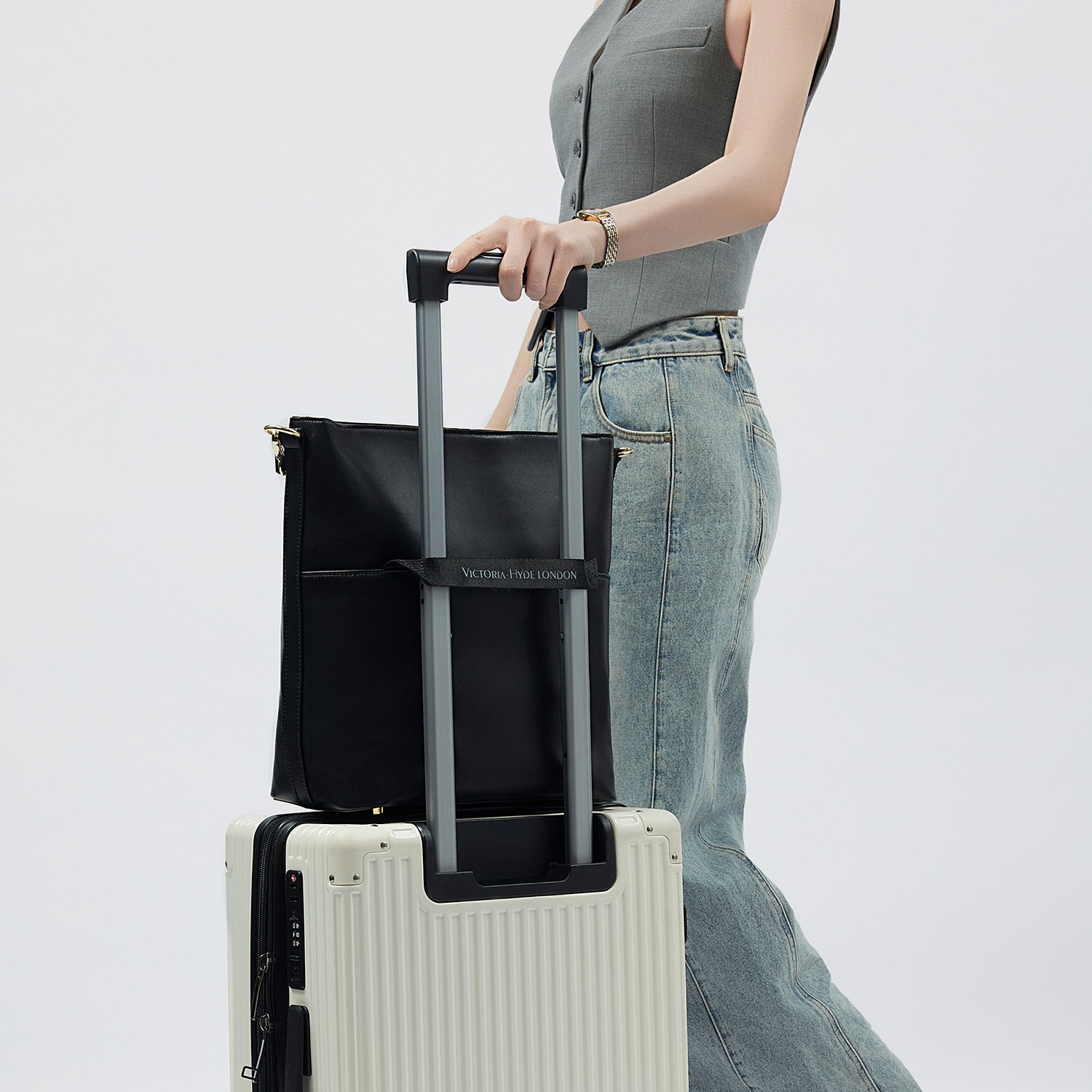 Business bag Kloey in black