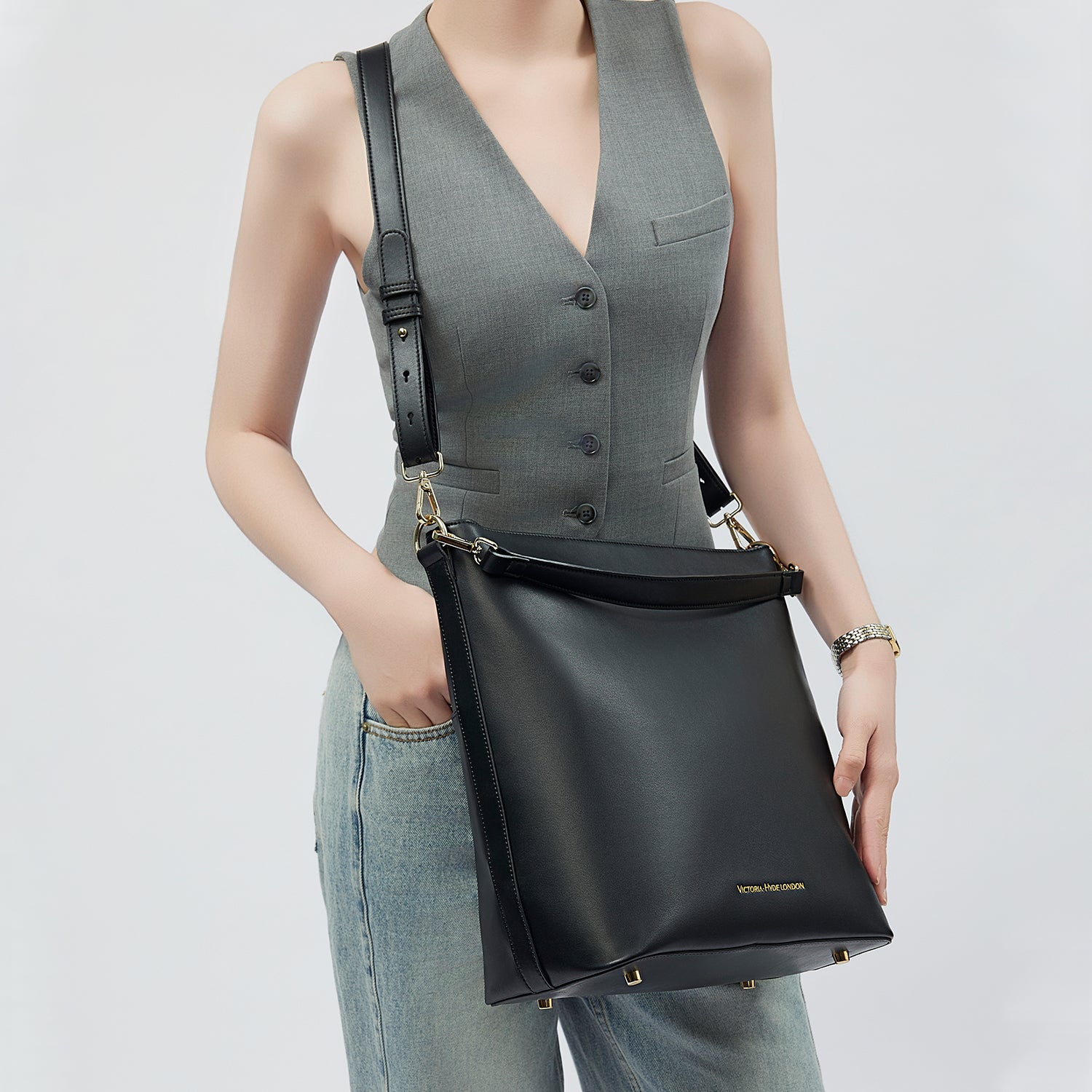 Business - Tasche Kloey in Schwarz