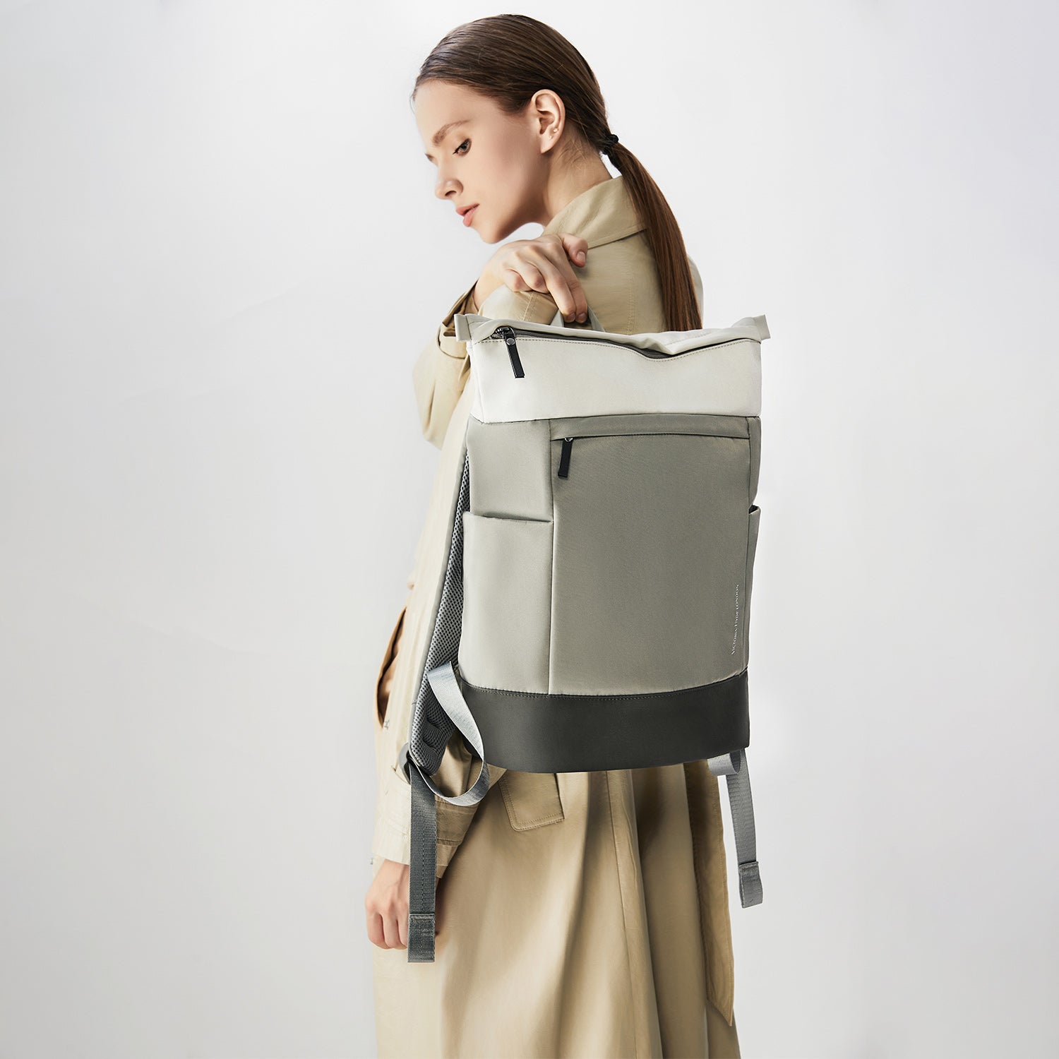 Backpack Wendy Large in Gray