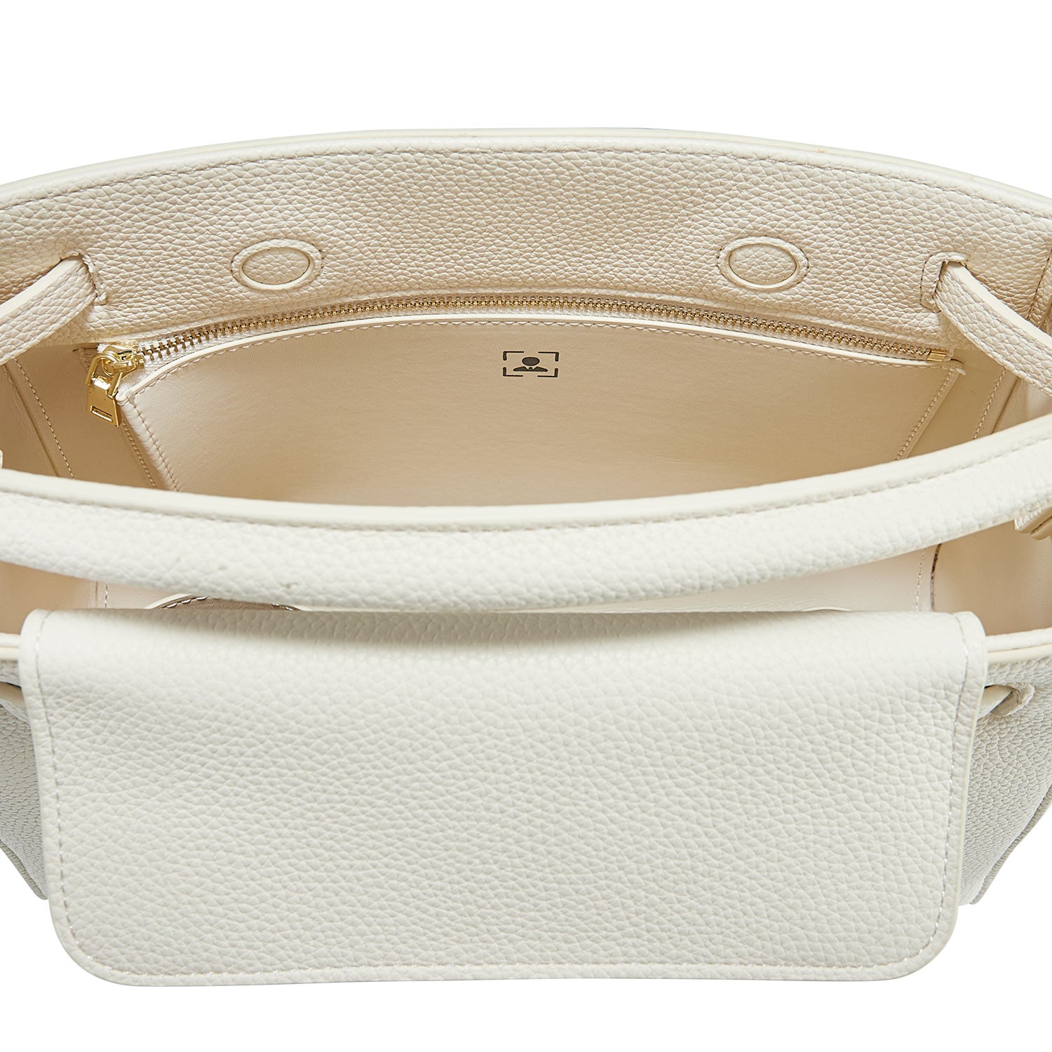 Handbag Victoria III in Moonlight White