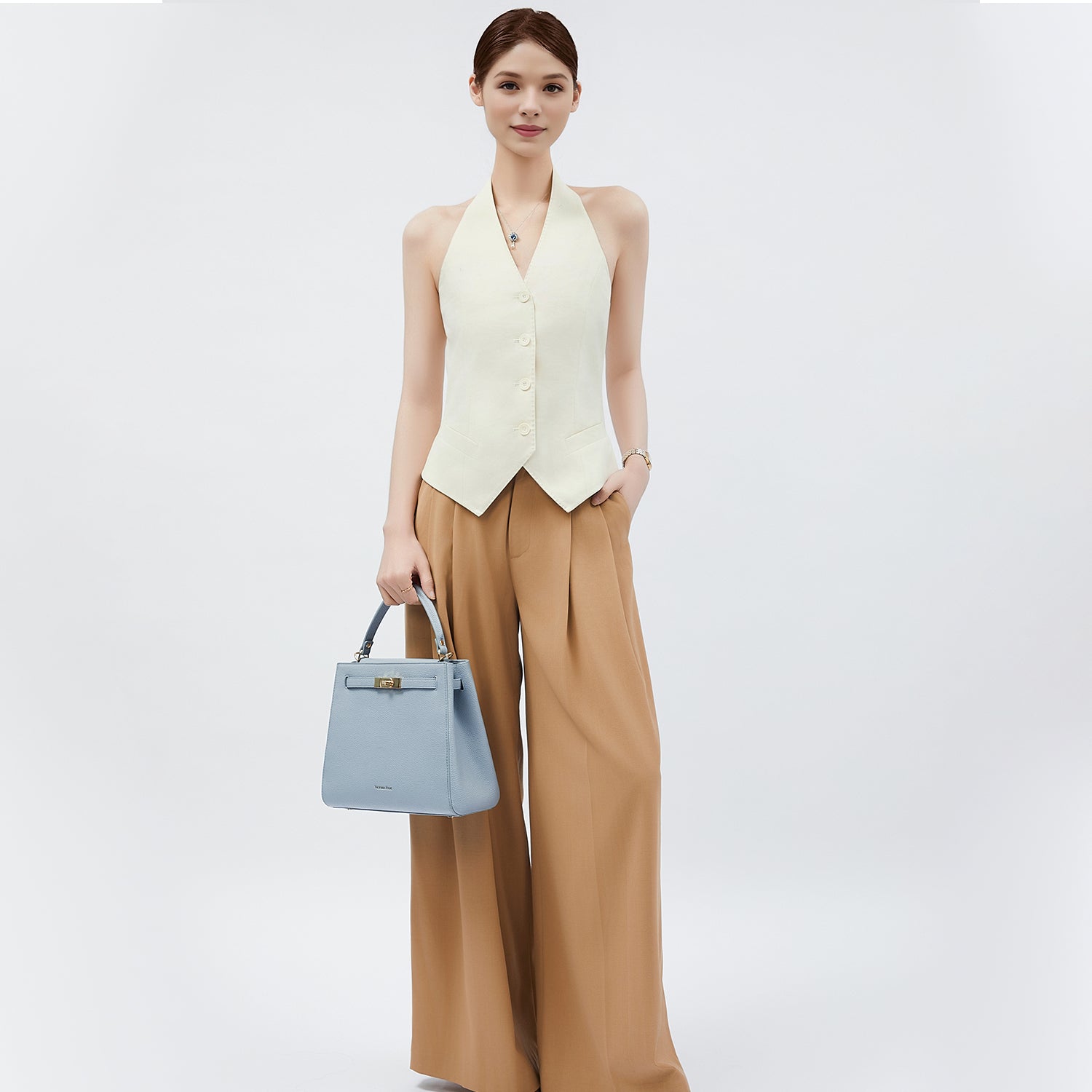 Handtasche Victoria III in Blau