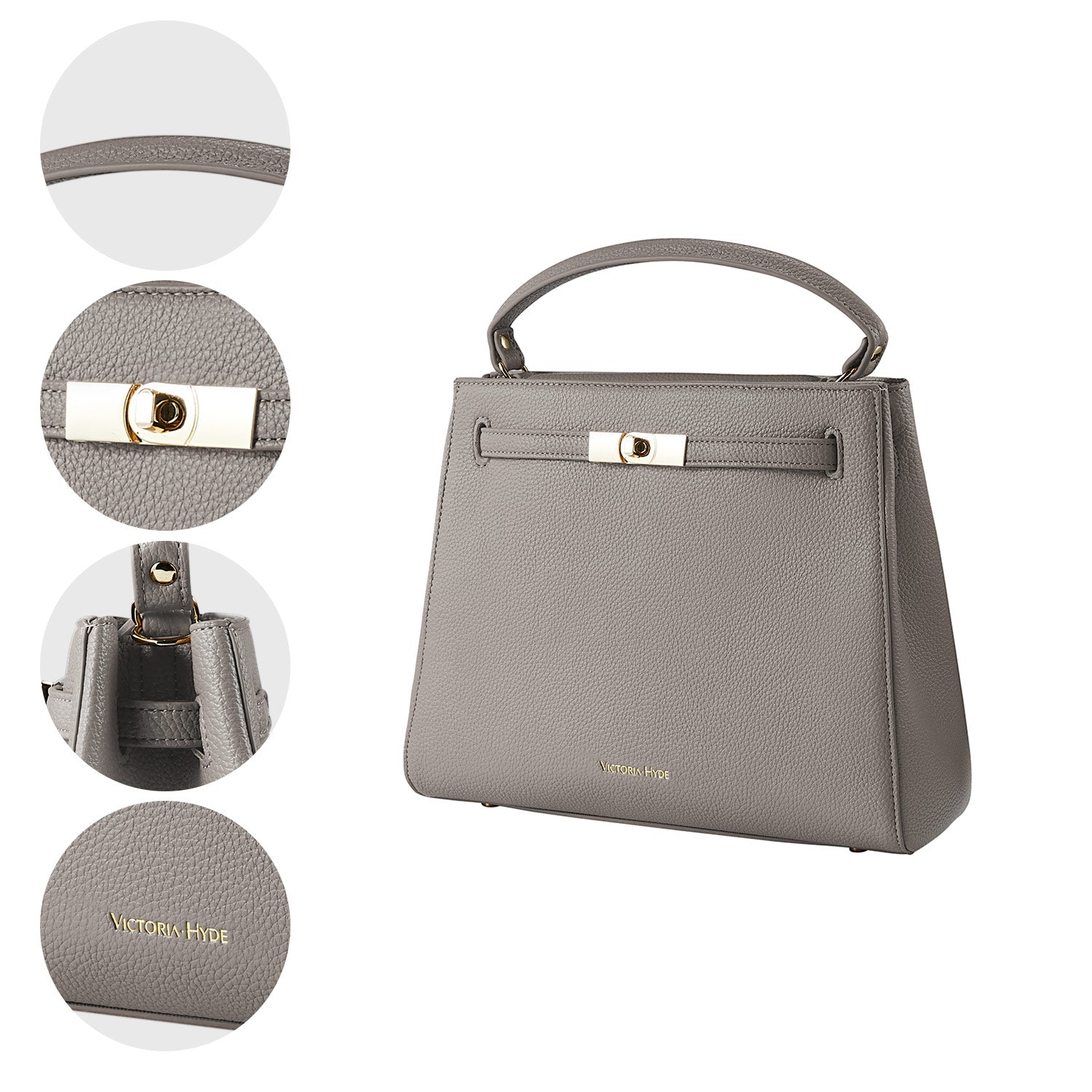 Handtasche Victoria III in Nude
