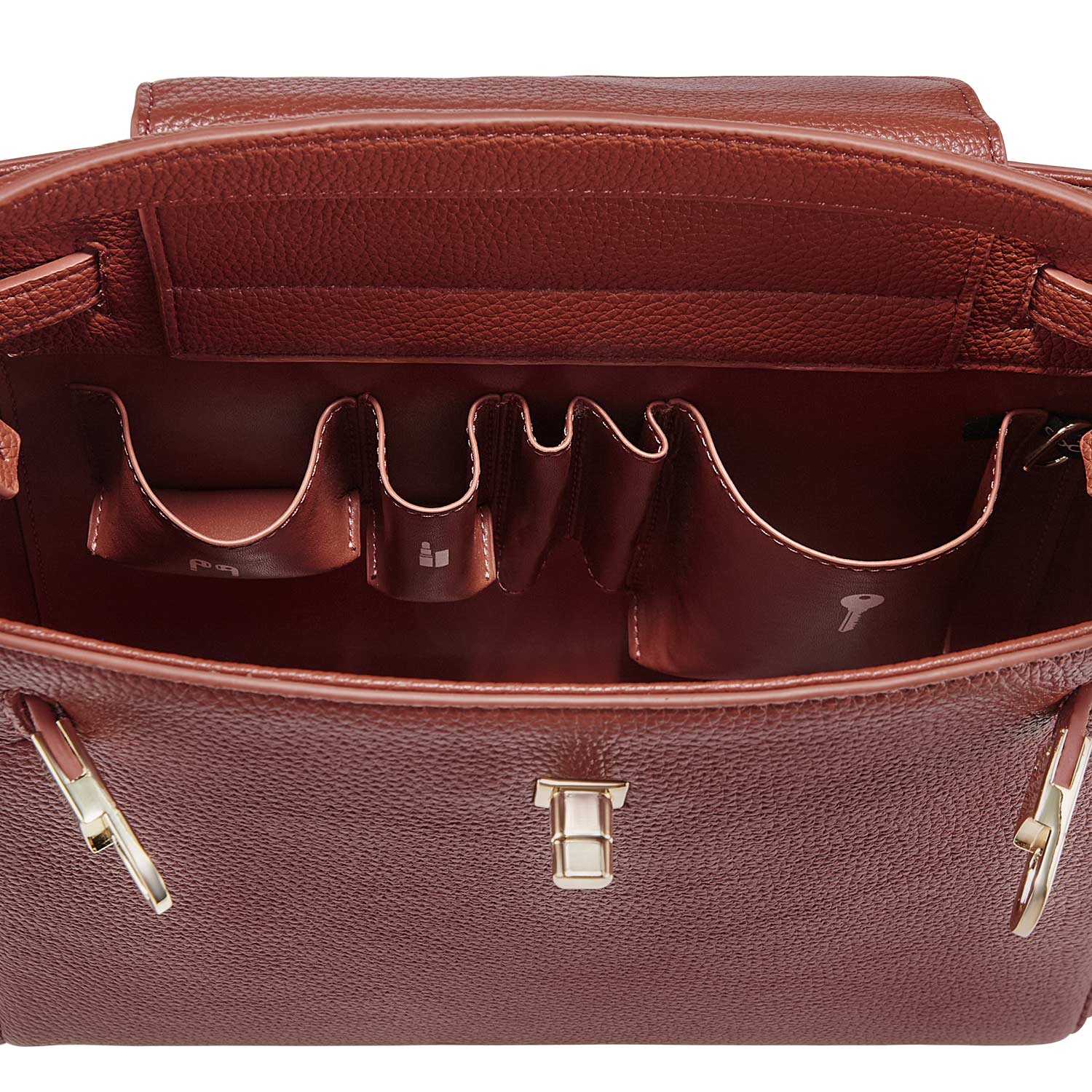 Handbag Victoria III in brown