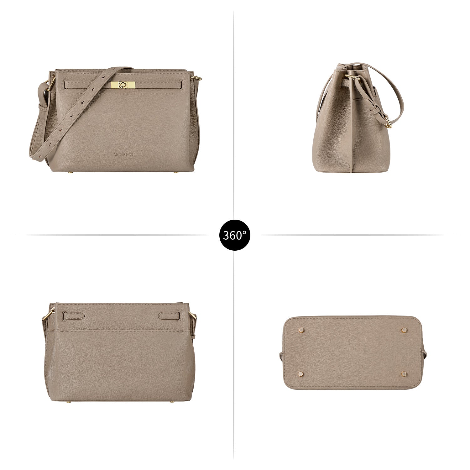 Business - Tasche "Alla" in Nude