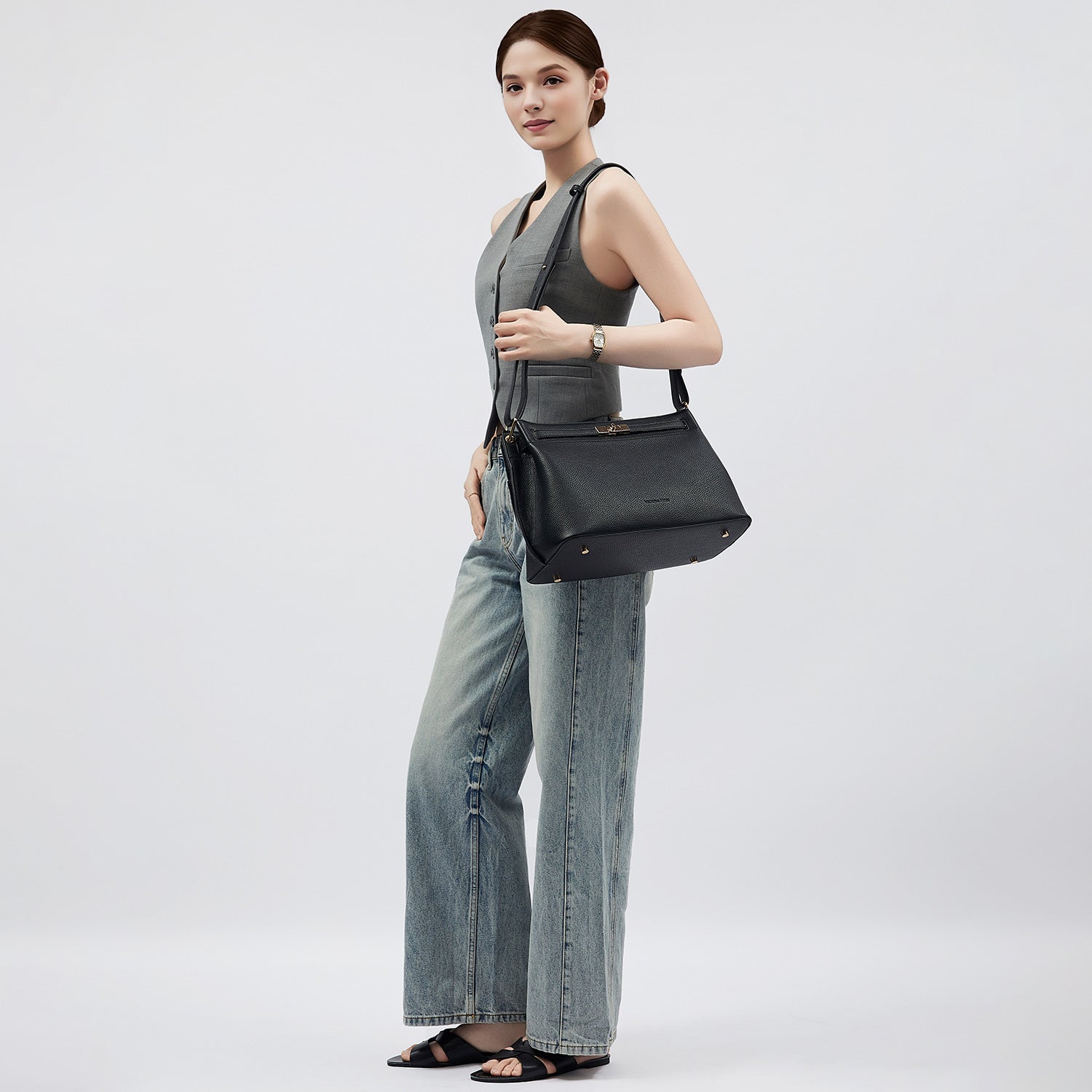Business bag "Alla" in black