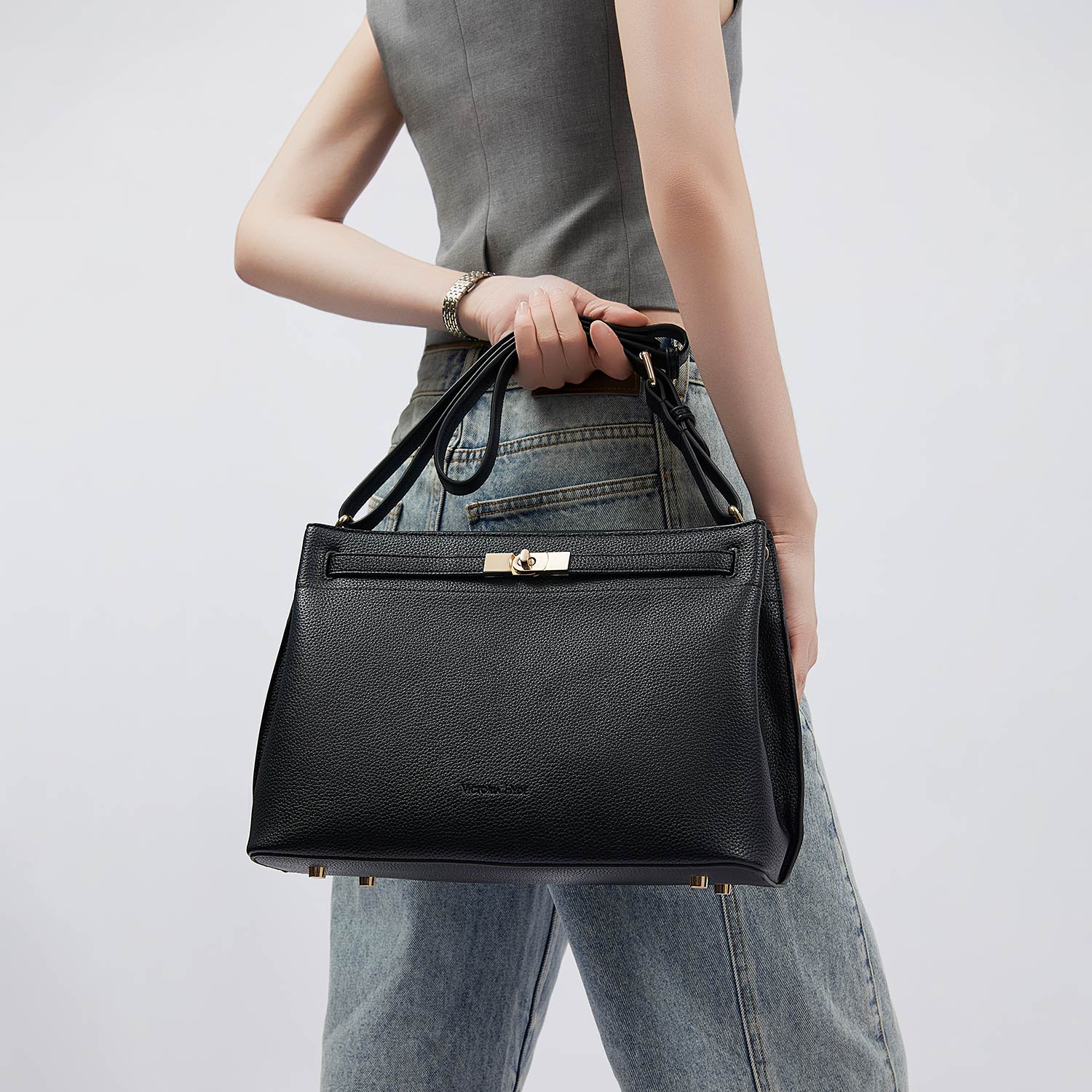 Business bag "Alla" in black