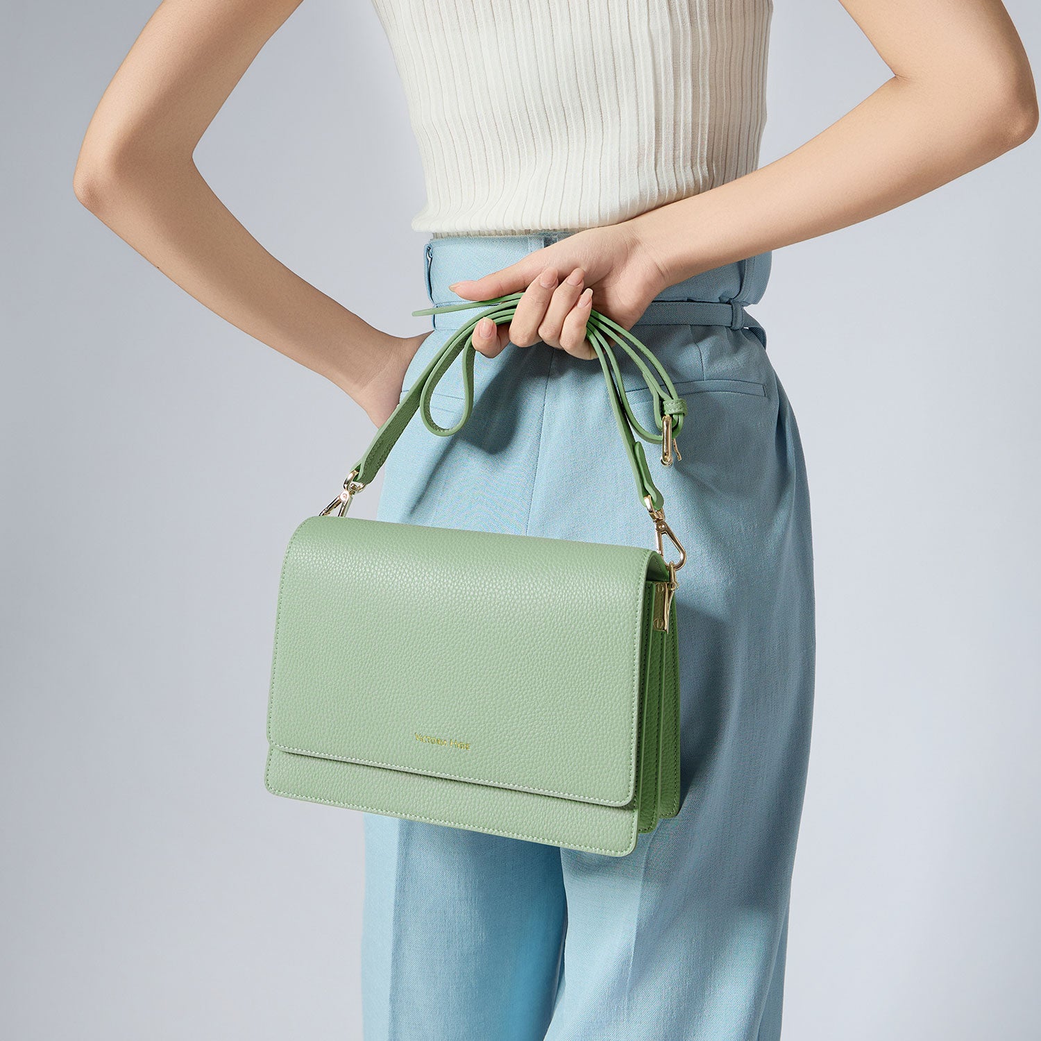 Handtasche "Luna" in Grün
