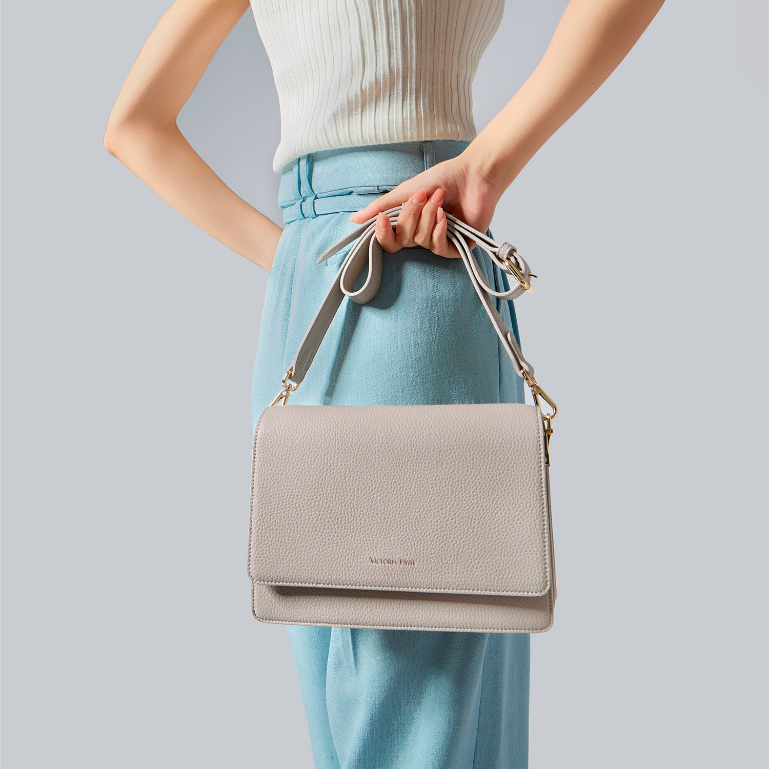 Handtasche "Luna" in Nude