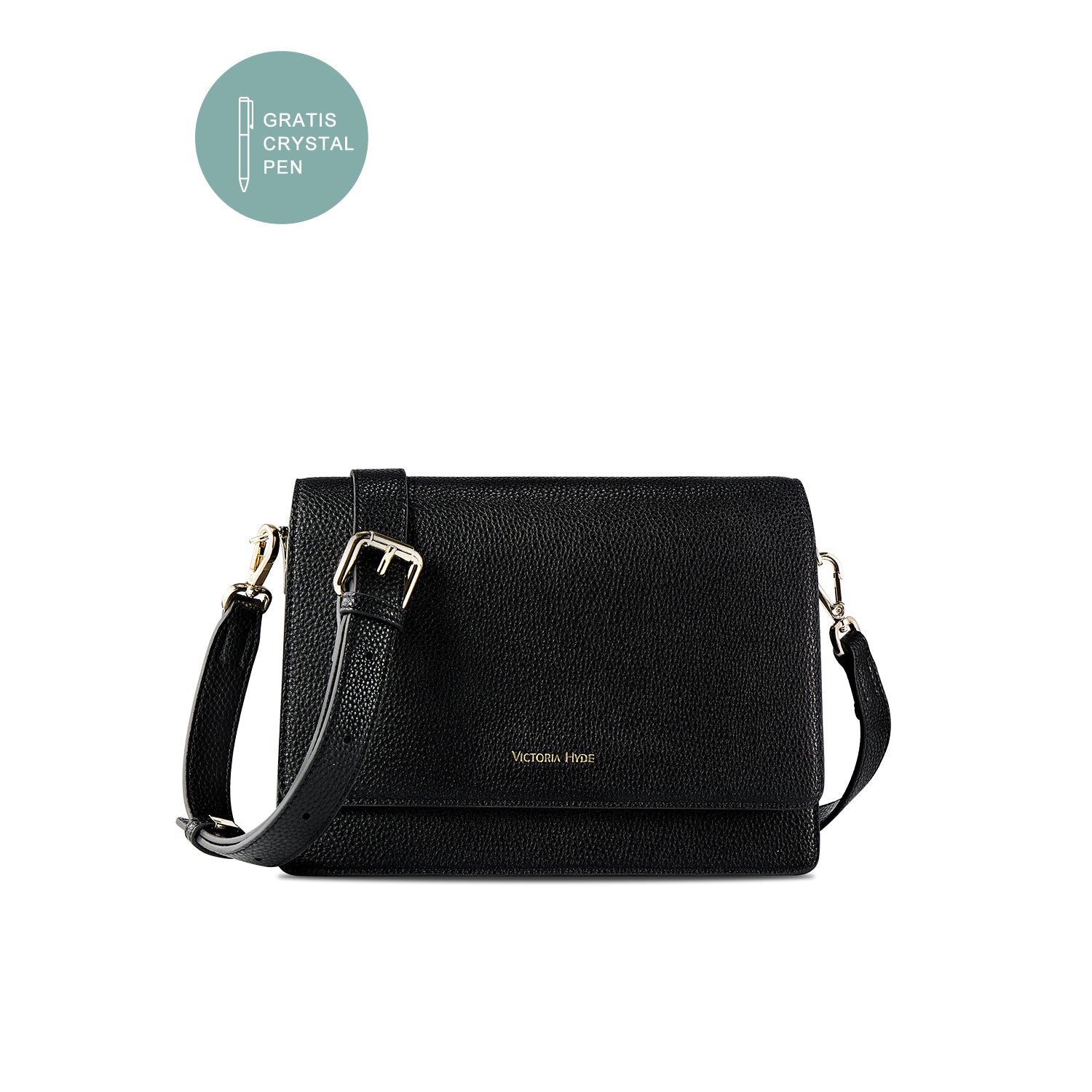Handtasche "Luna" in Schwarz