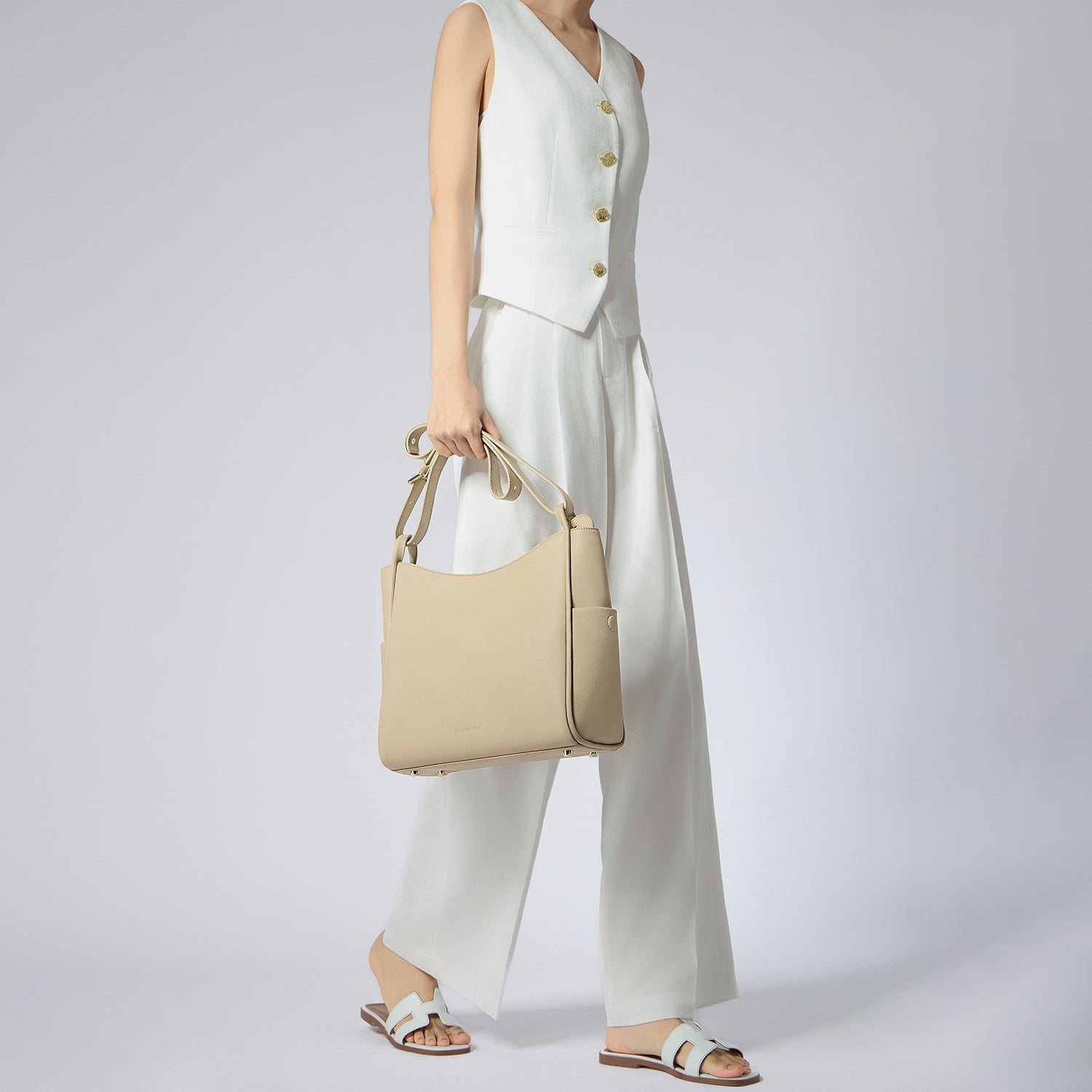 Handtasche "Olivia" in Nude