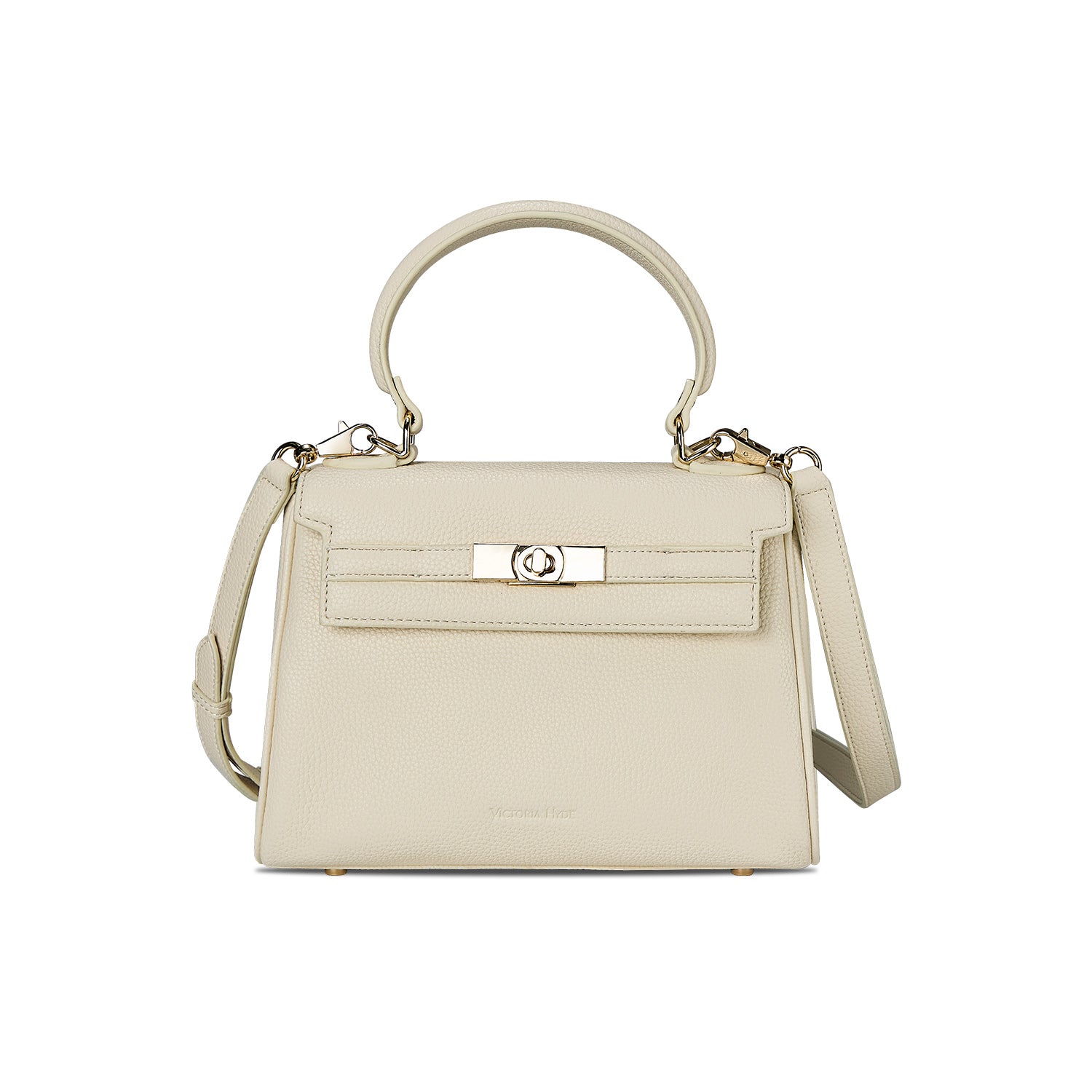Victoria Small Damenhandtasche in Beige