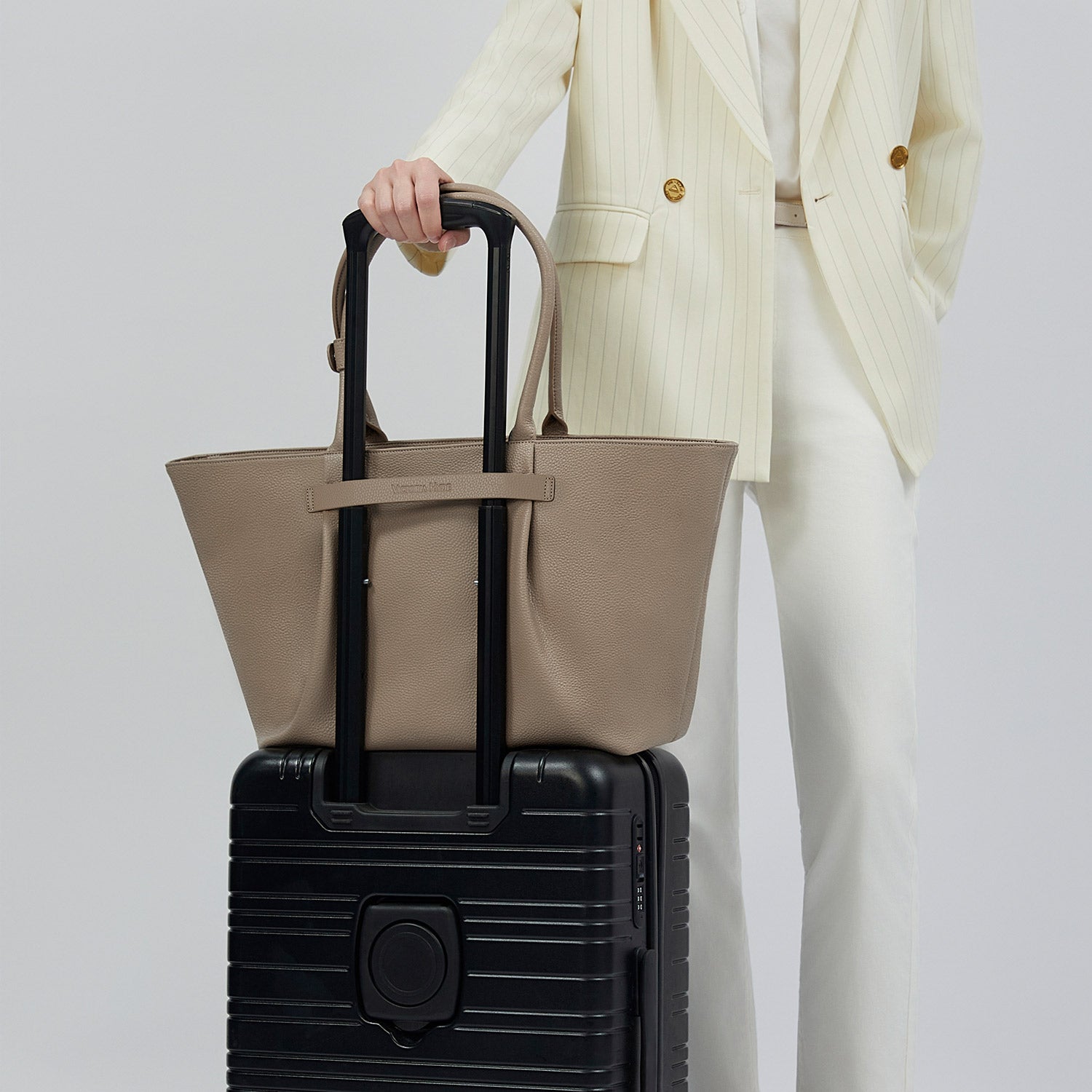 Business & Laptop Handtasche Ada Beige