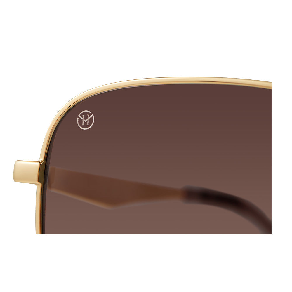 Sonnenbrille Danny in Dunkelbraun