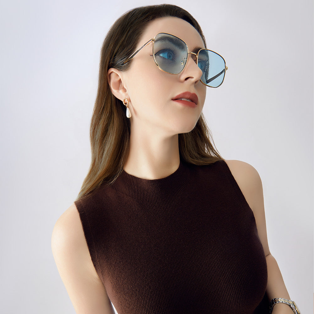 Sonnenbrille Danny in Hellblau