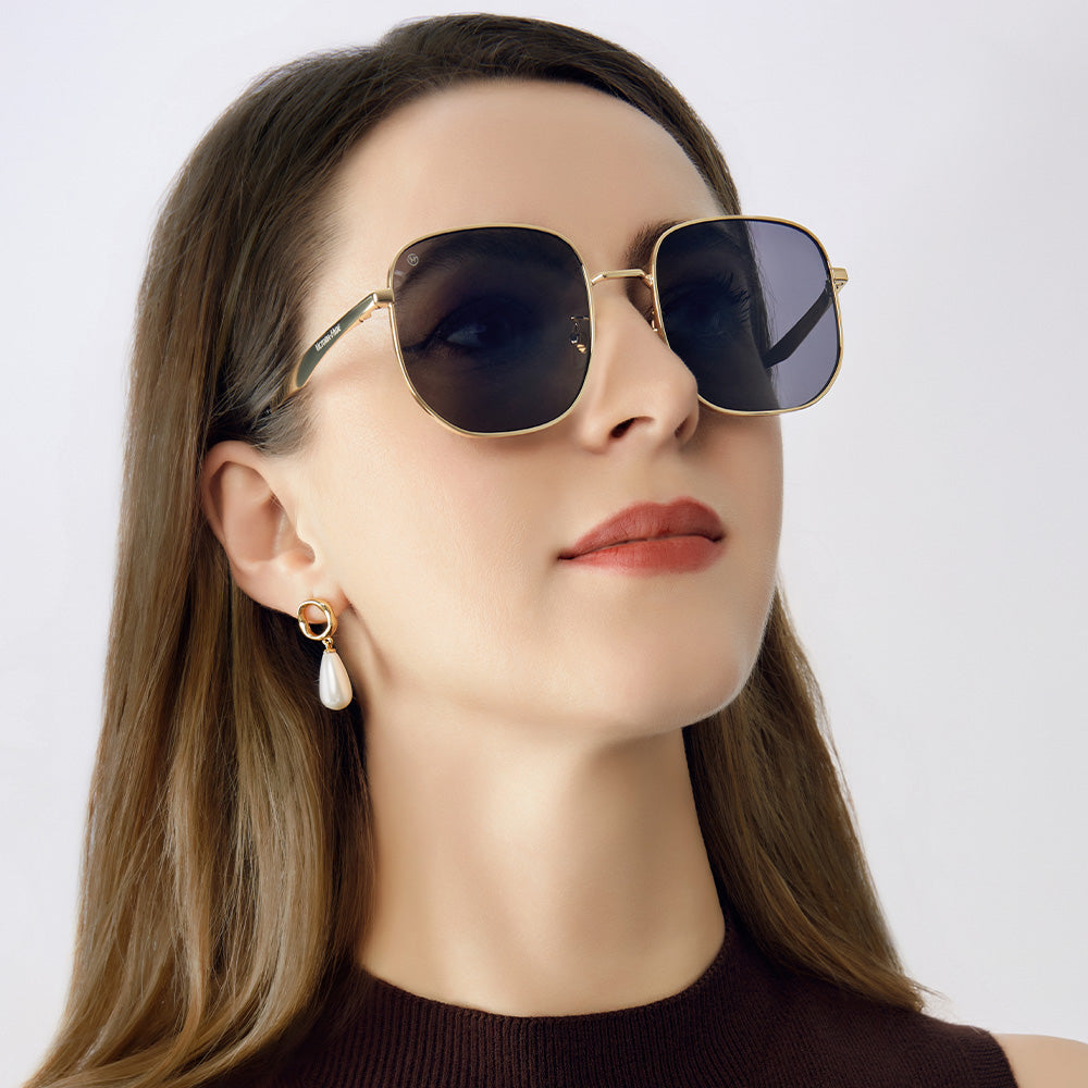 Sonnenbrille Danny in Schwarz