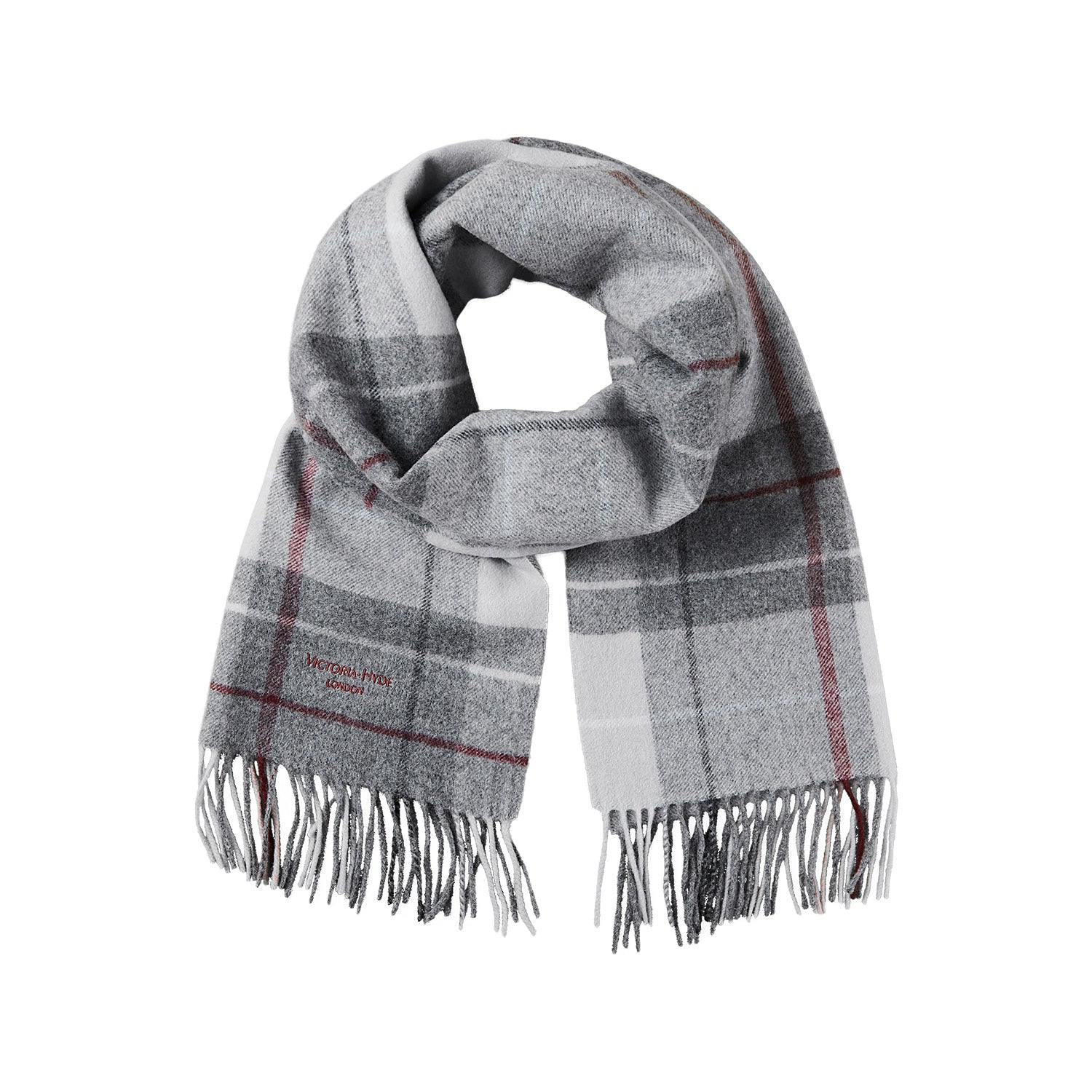 Scarf Sylvia in Gray for women in business